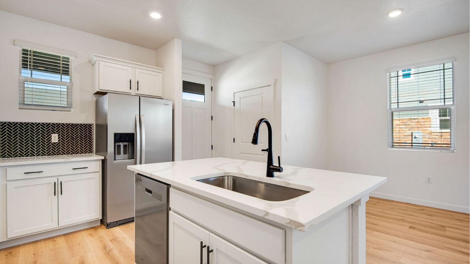 Kitchen interior in D.R. Horton home in Aurora, Colorado