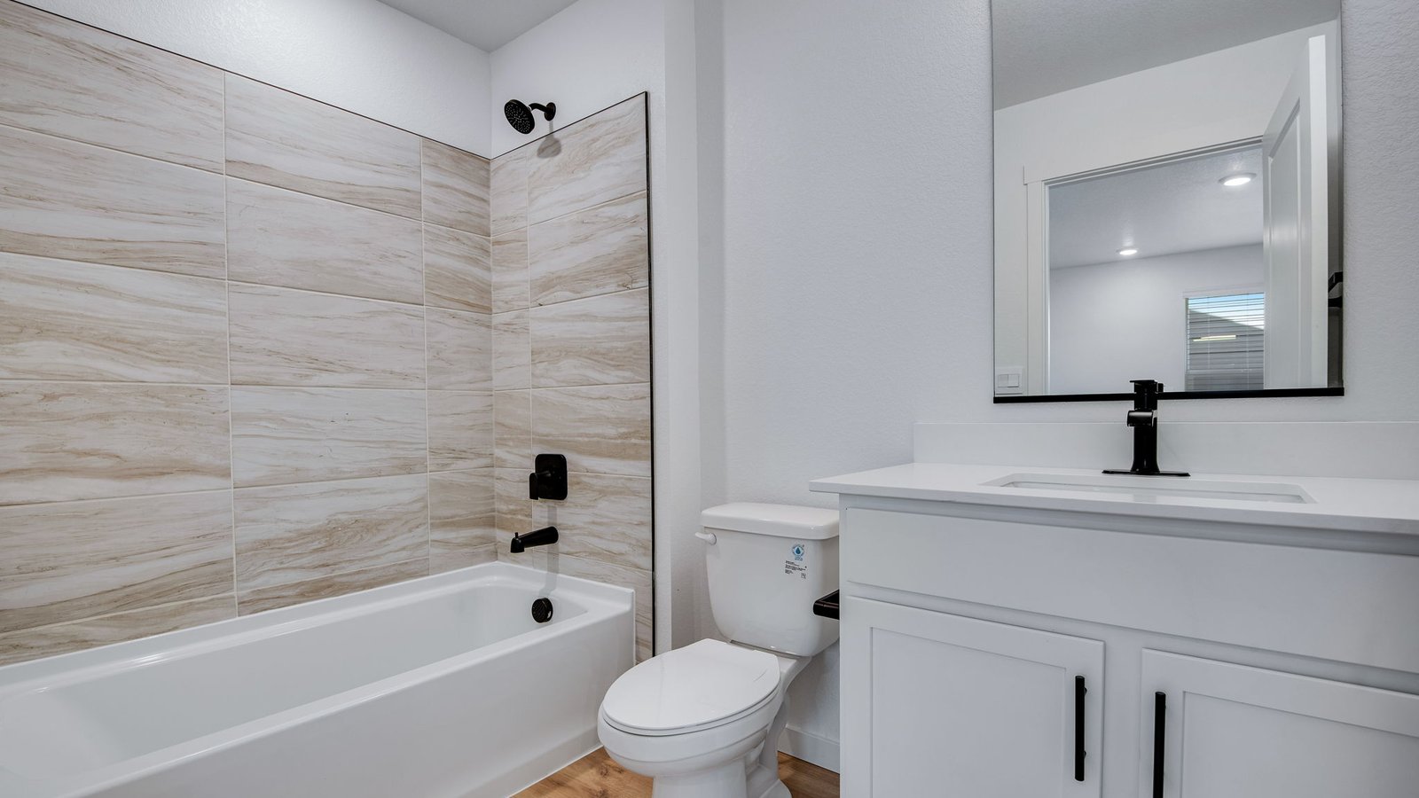 second bathroom in new home