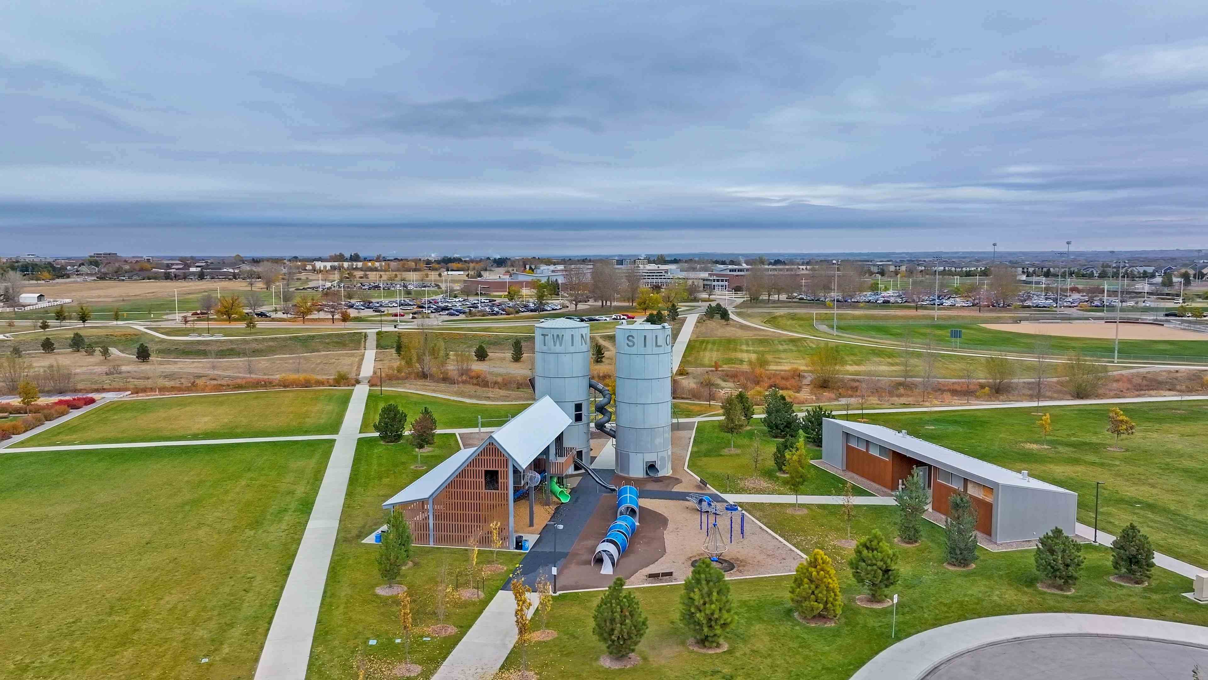 Twin Silo Park near Hansen Farm in Fort Collins