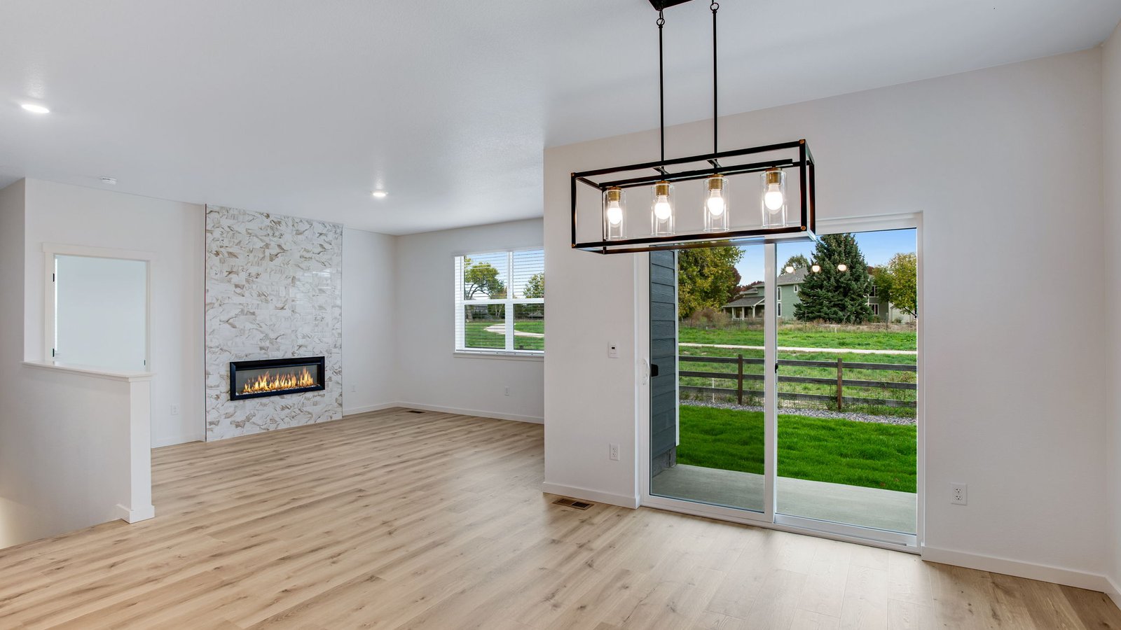 dining room ranch style home