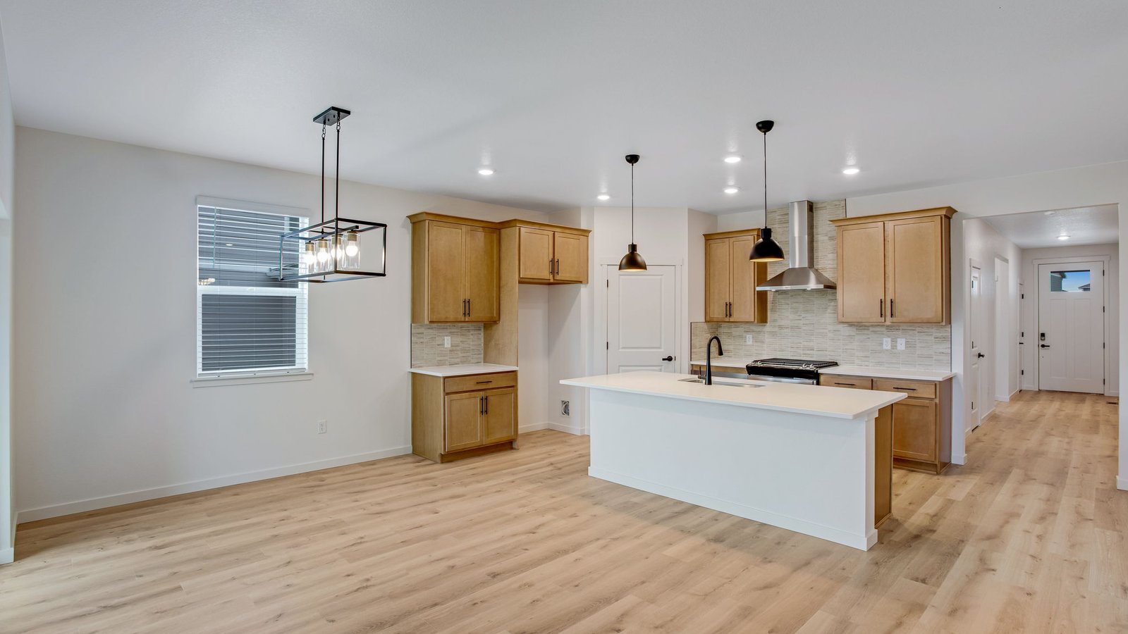 open concept ranch home