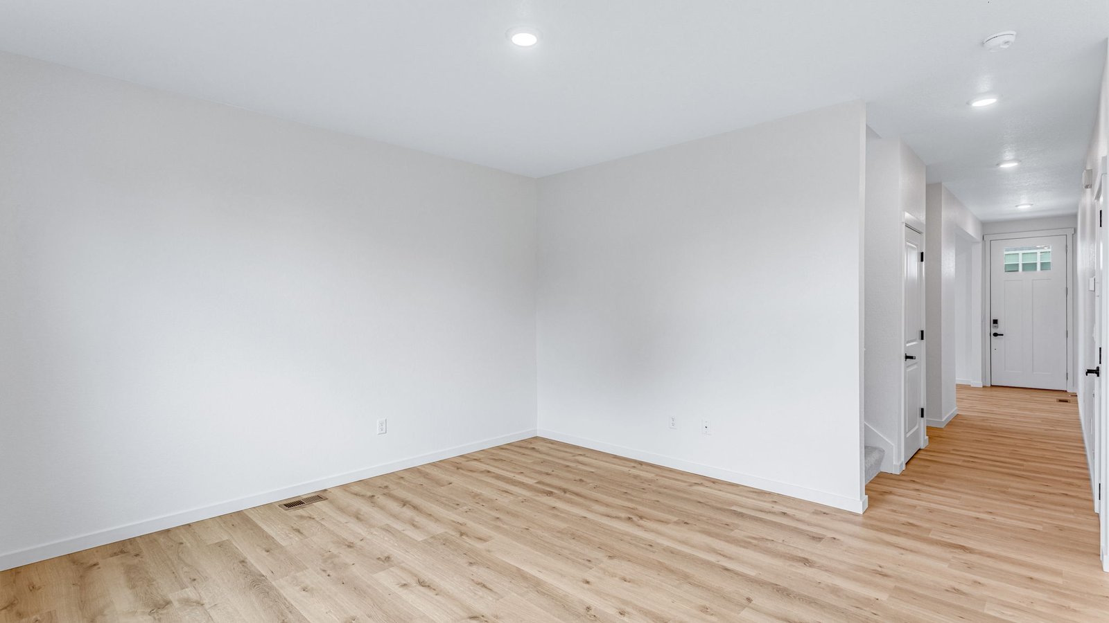 living room in new home