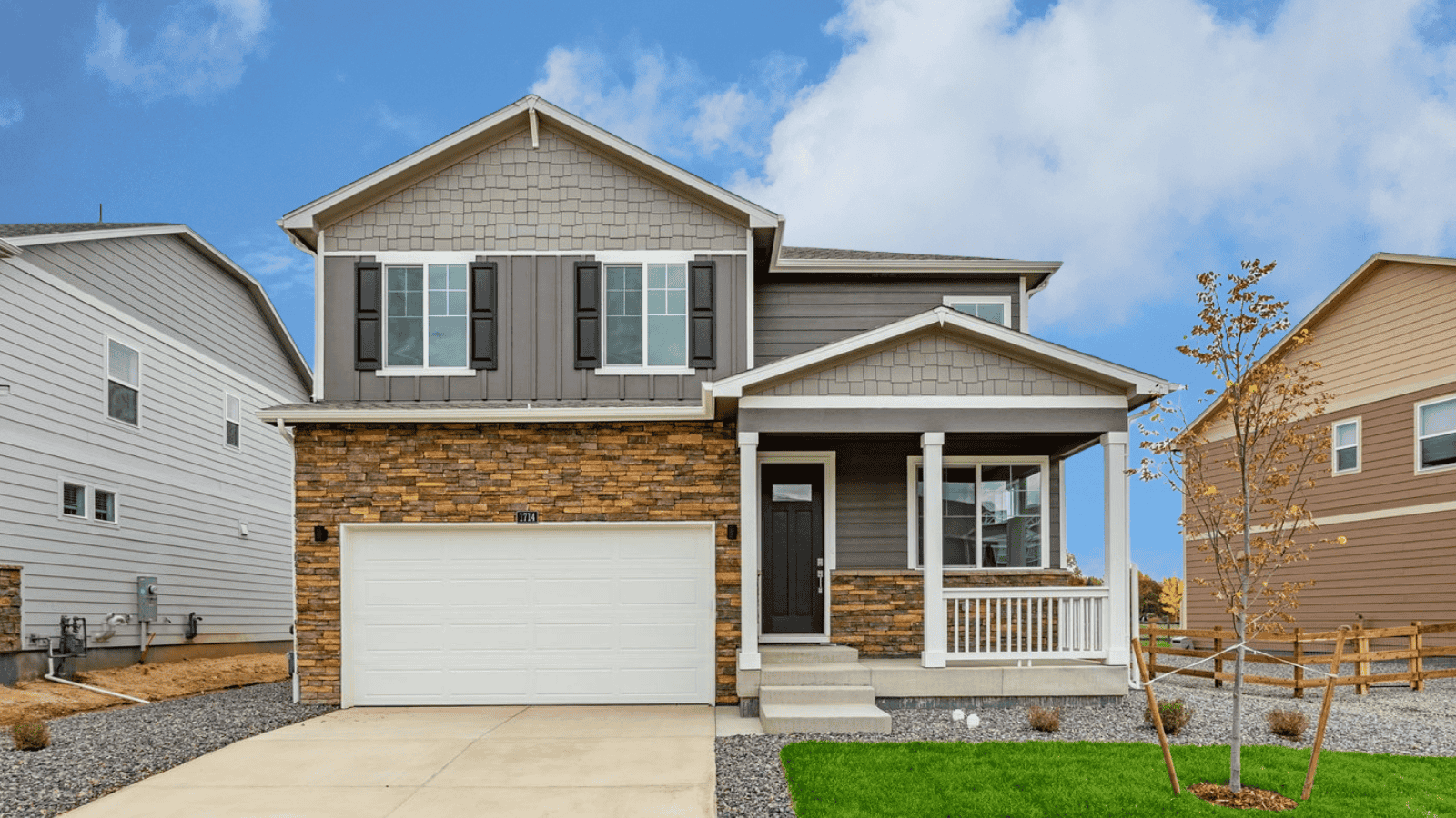 two story home in fort collins colorado