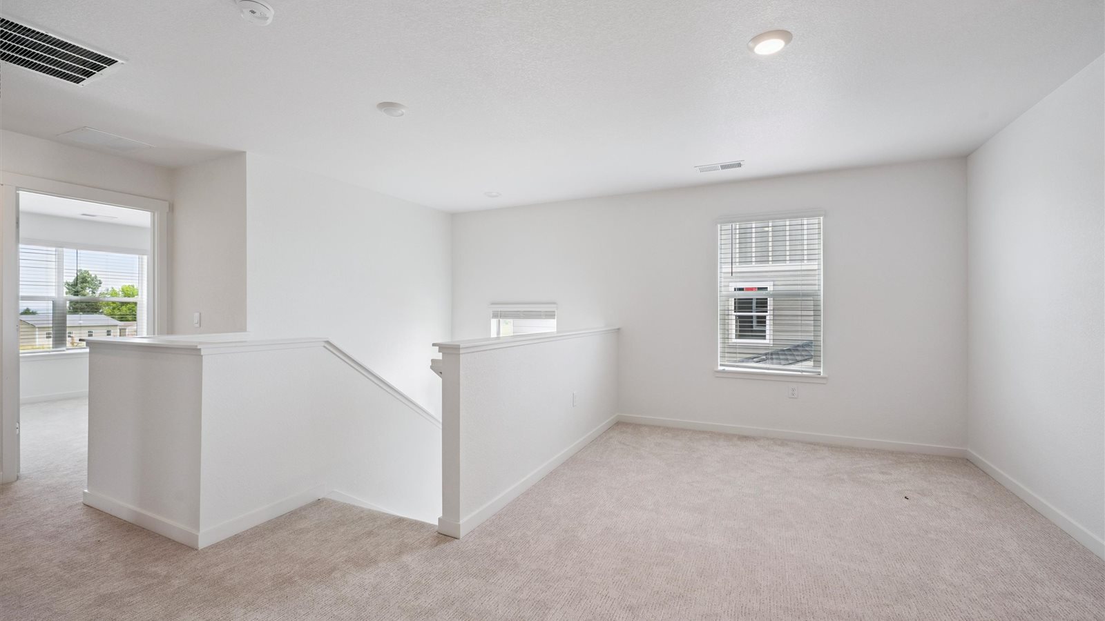 second floor loft in new home