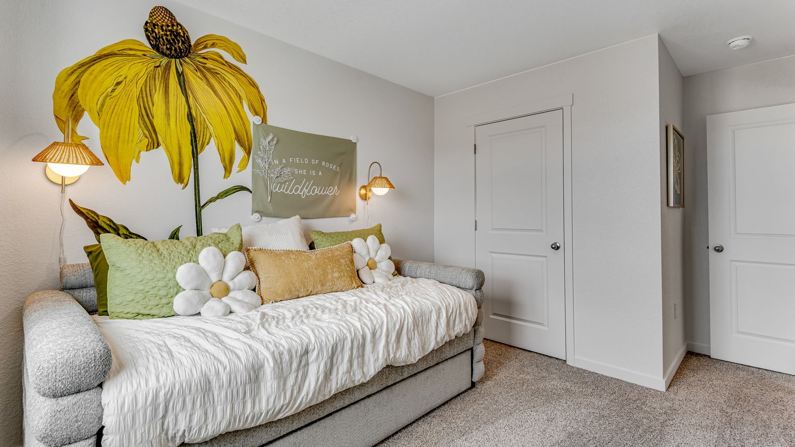 Second bedroom in new home