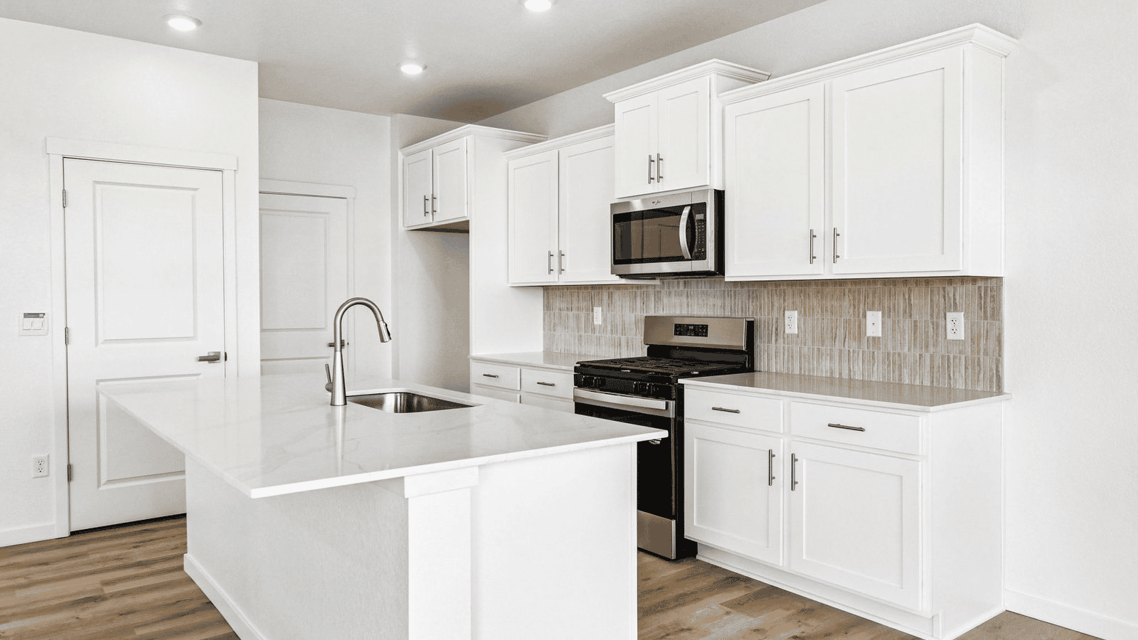 Kitchen in new D.R. Horton home