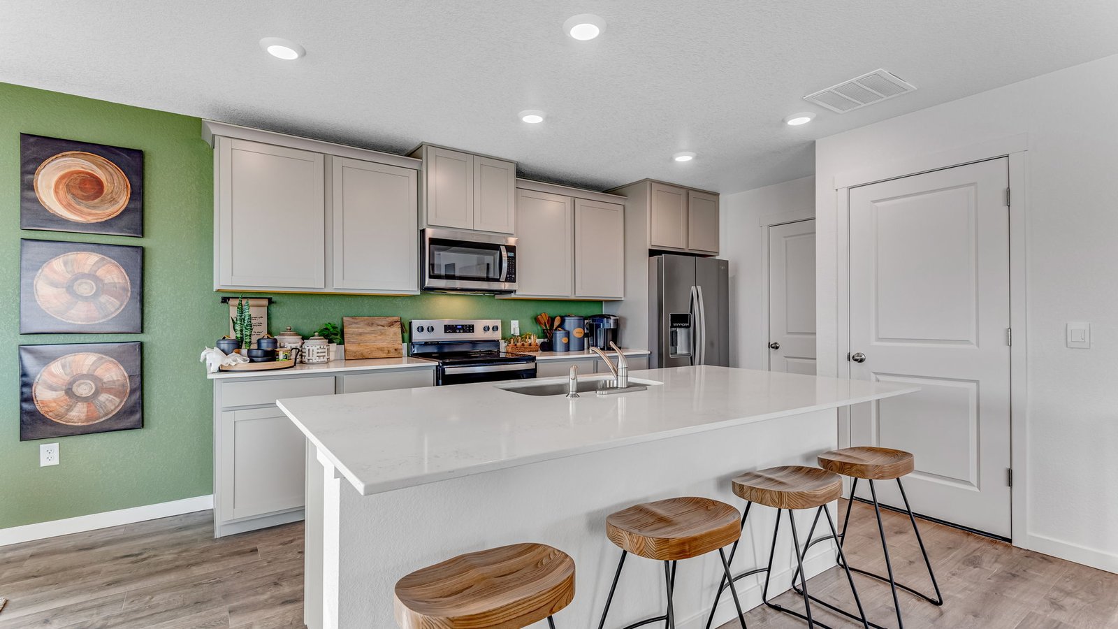 modern kitchen new home