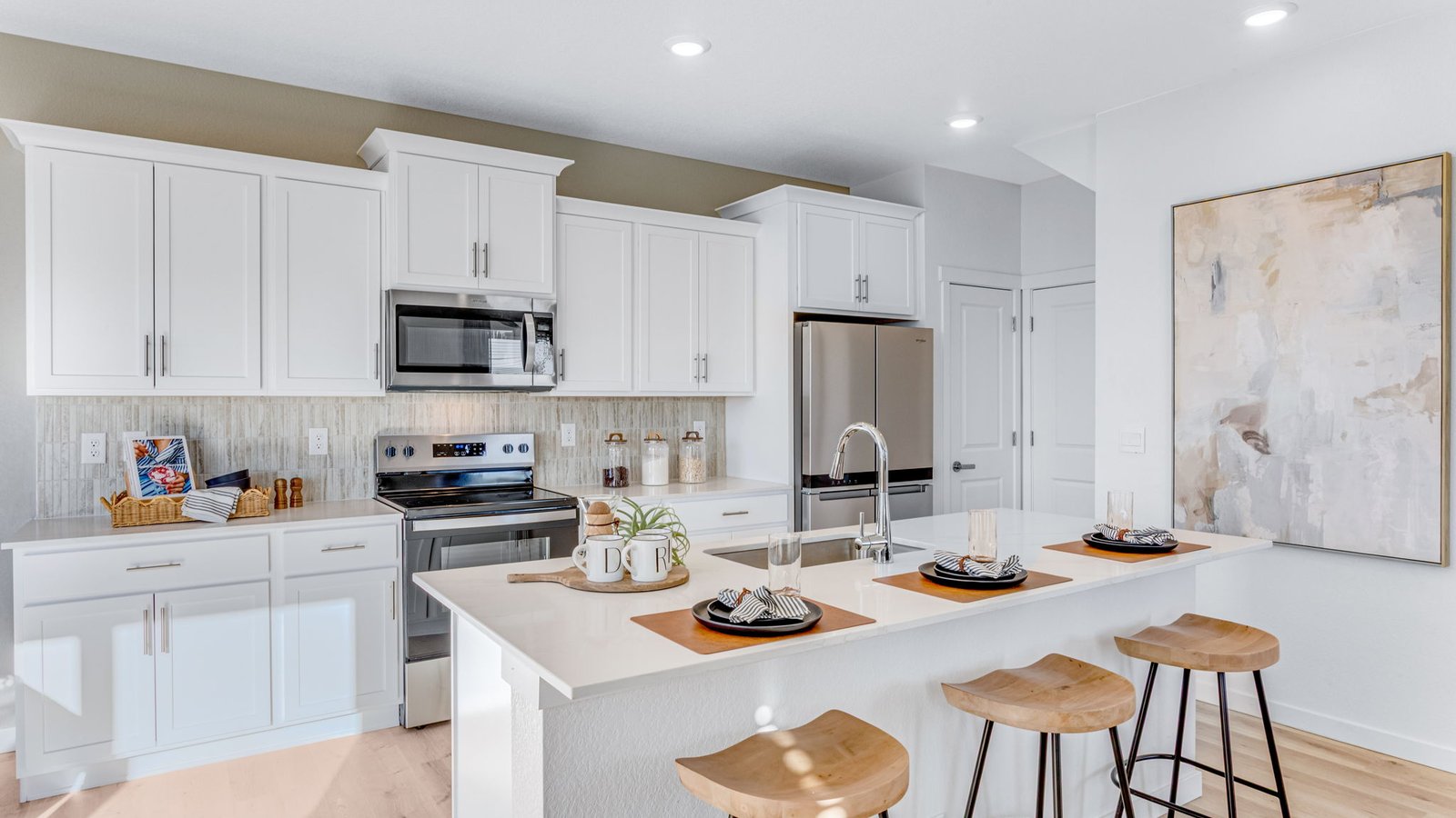 New Kitchen in D.R. Horton home