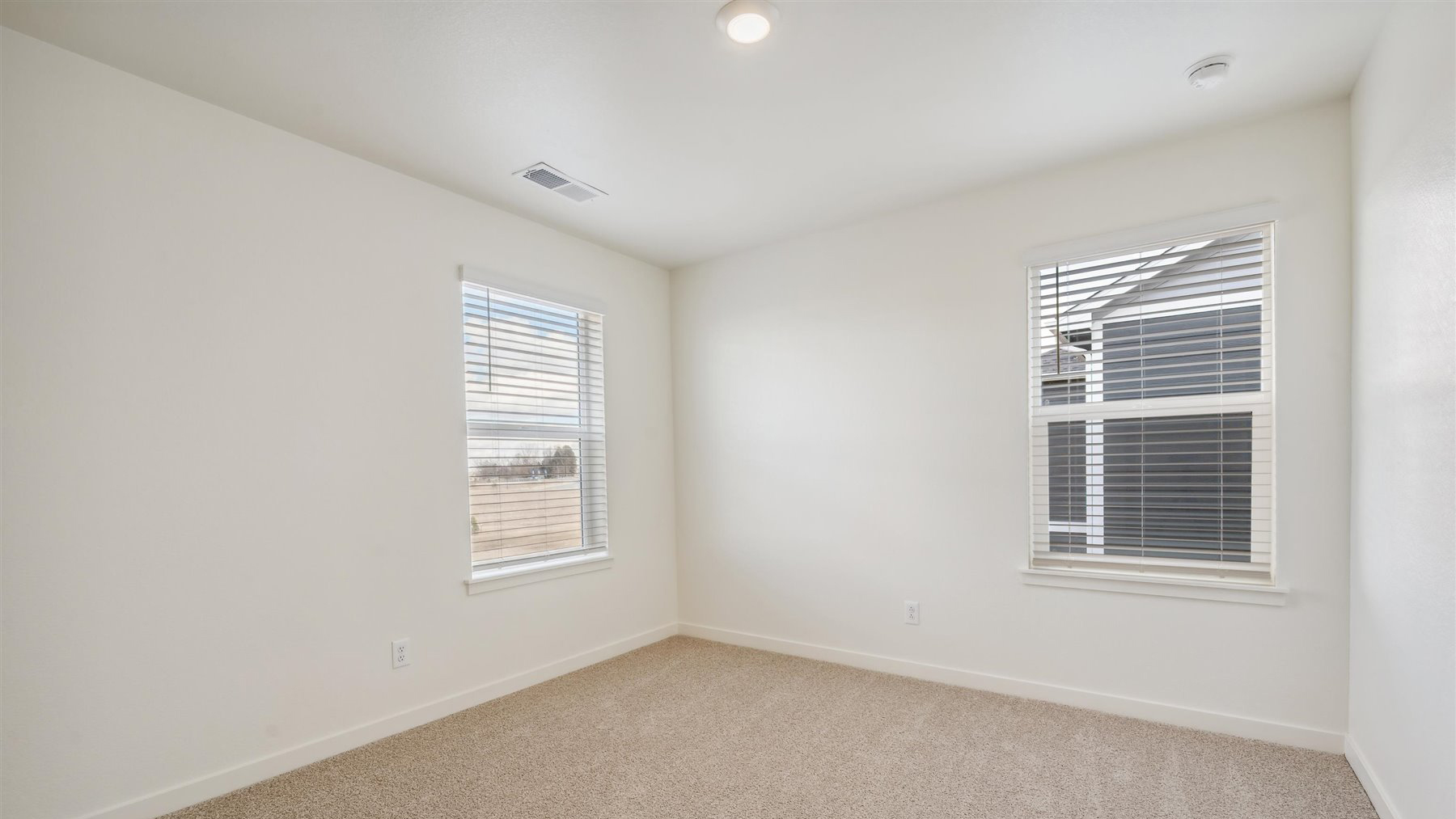 third bedroom in new home