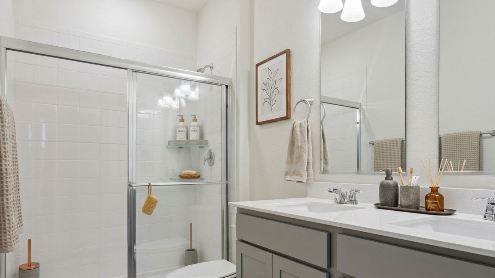 ensuite bathroom new home