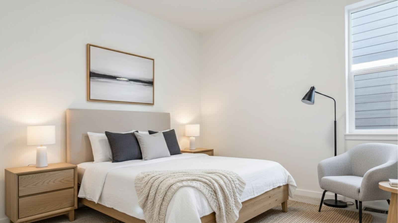 three bedroom new ranch style home