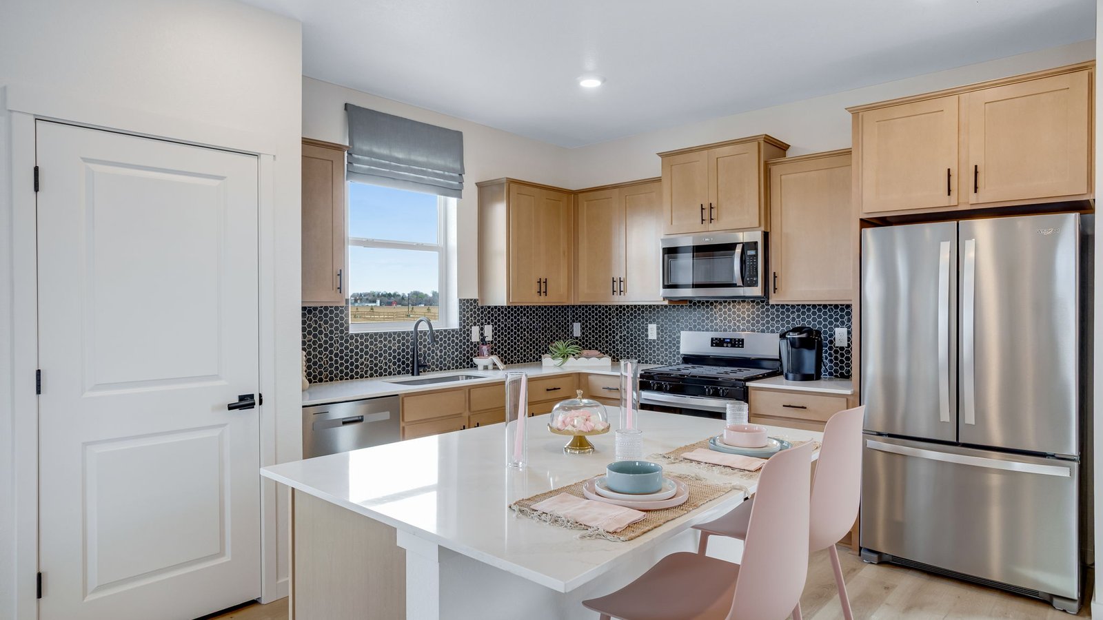 Kitchen with new finishes in Johnstown