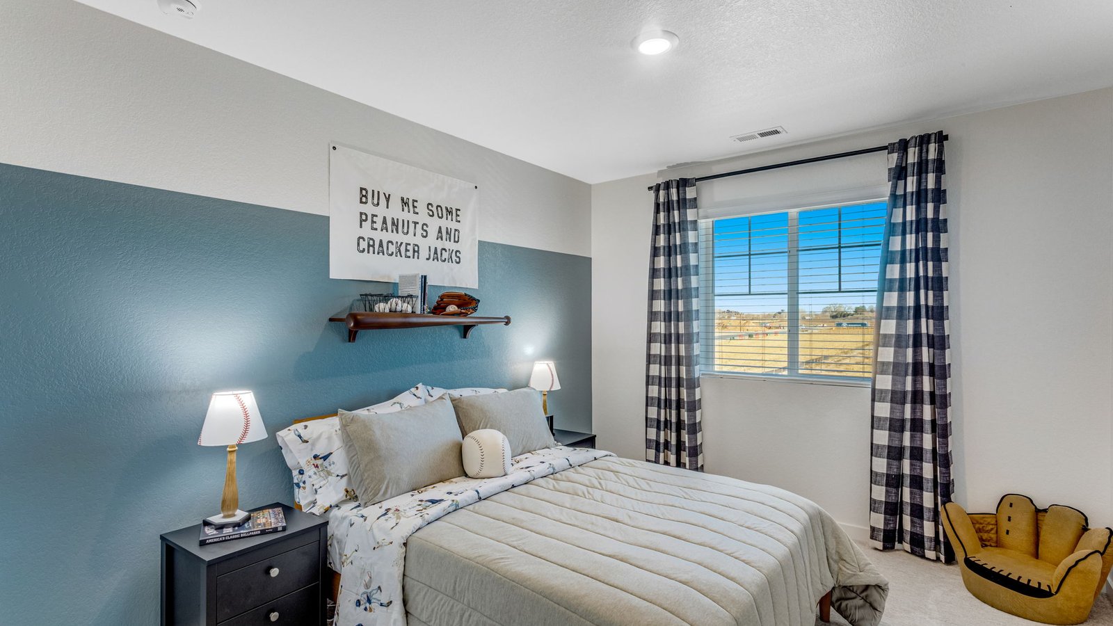 second bedroom new home