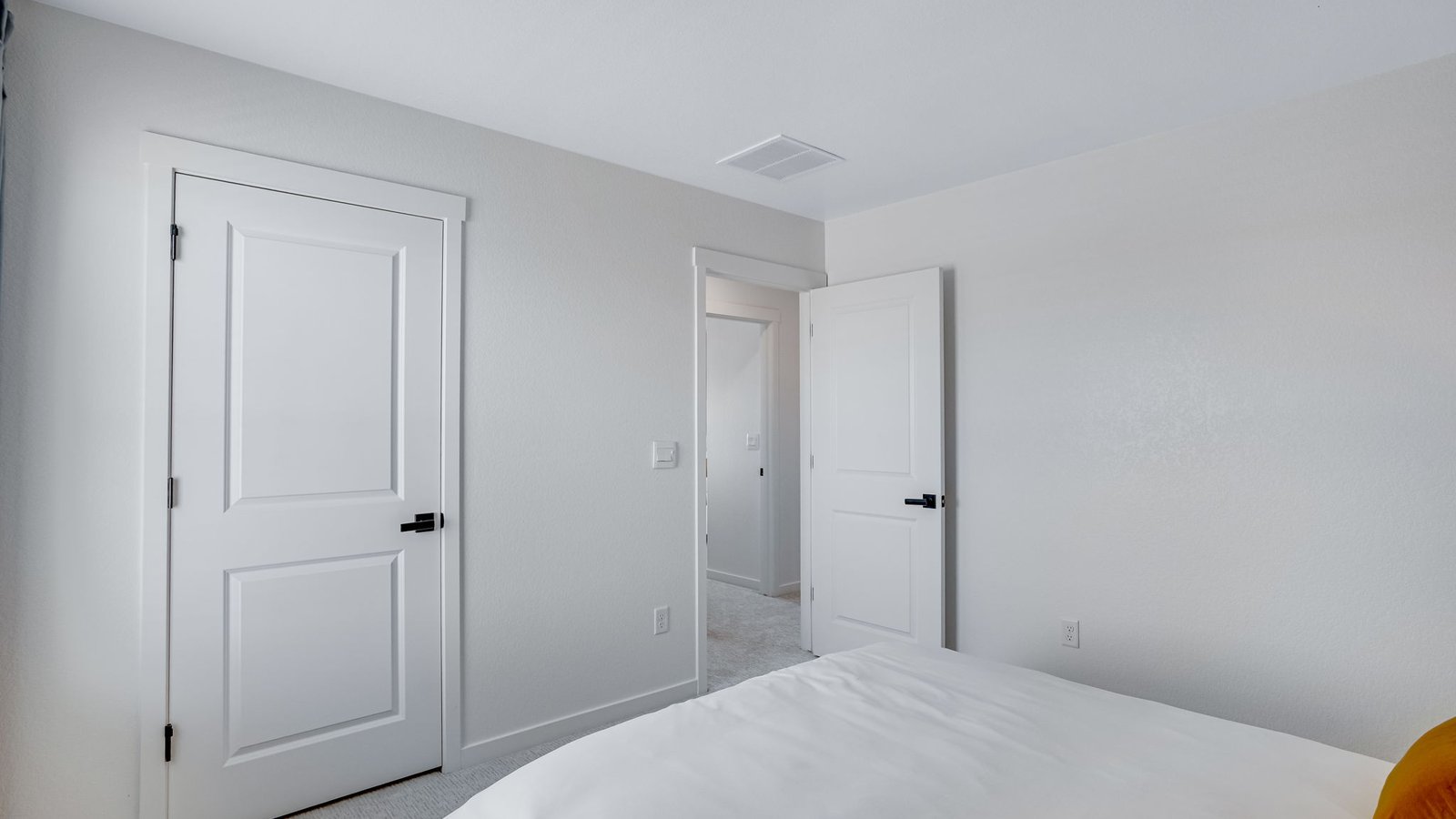 Secondary bedroom upstairs in Elder floor plan