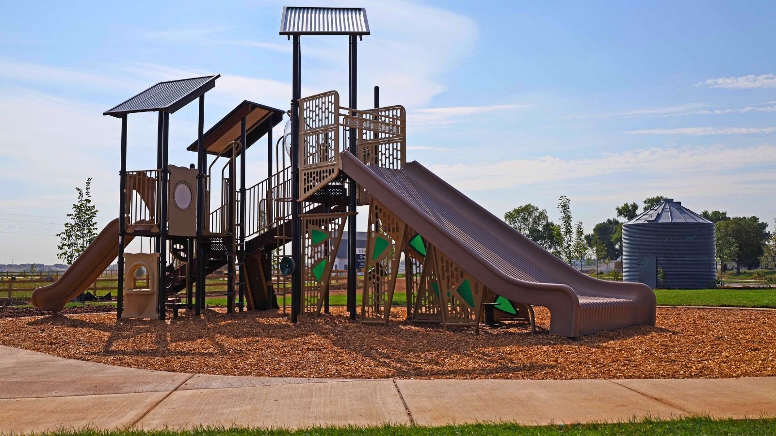 playground in Granary master plan community Johnstown, CO