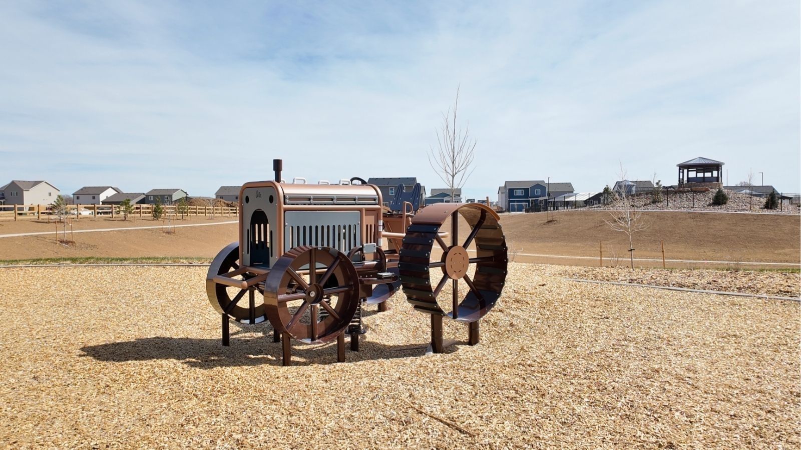 playground in Johnstown, CO new master plan community