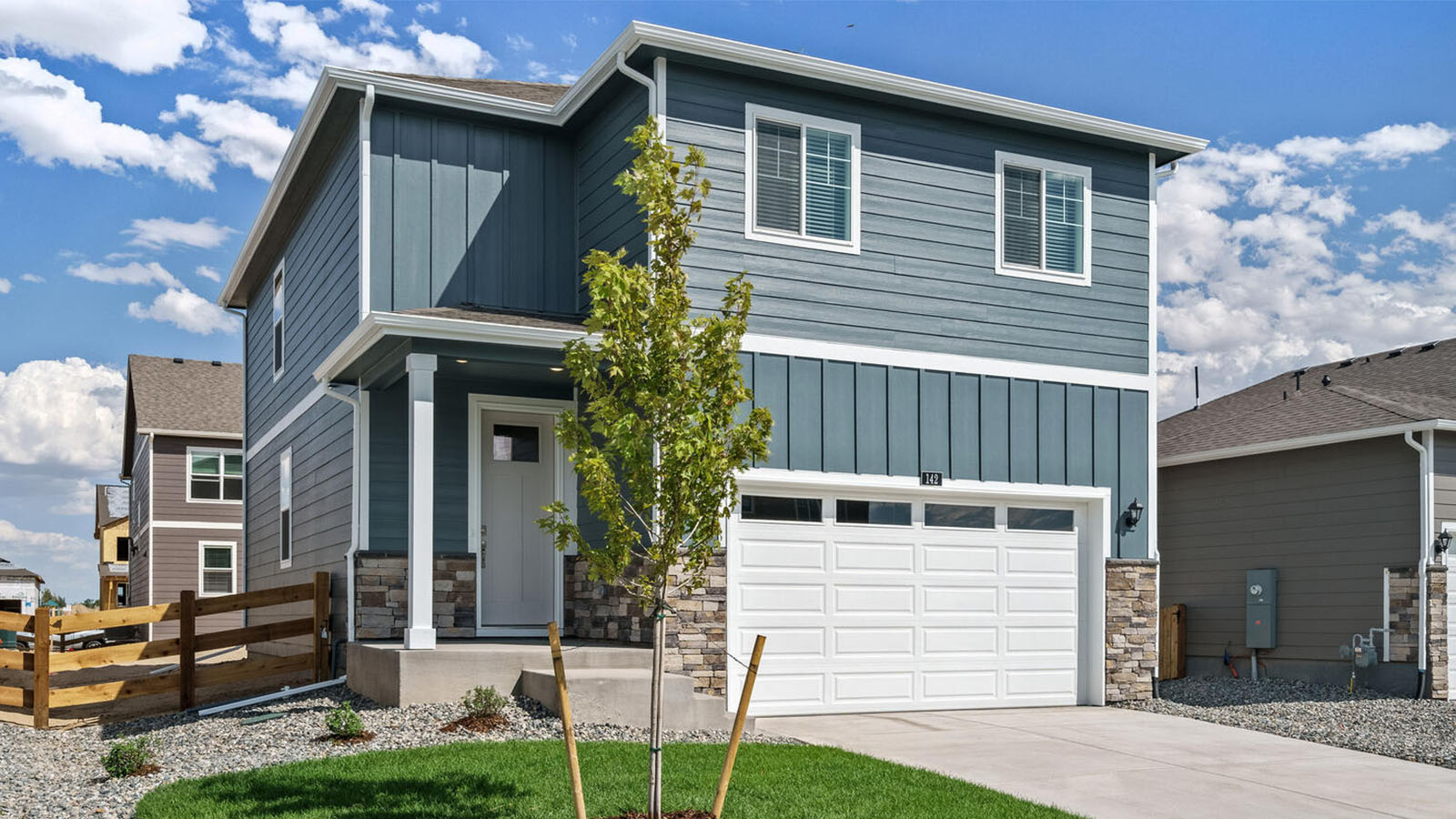 D.R. Horton Elder floor plan in Granary master plan community Johnstown, CO