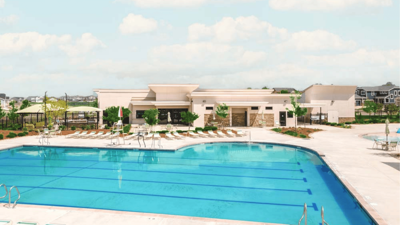 Pool in brighton crossing colorado