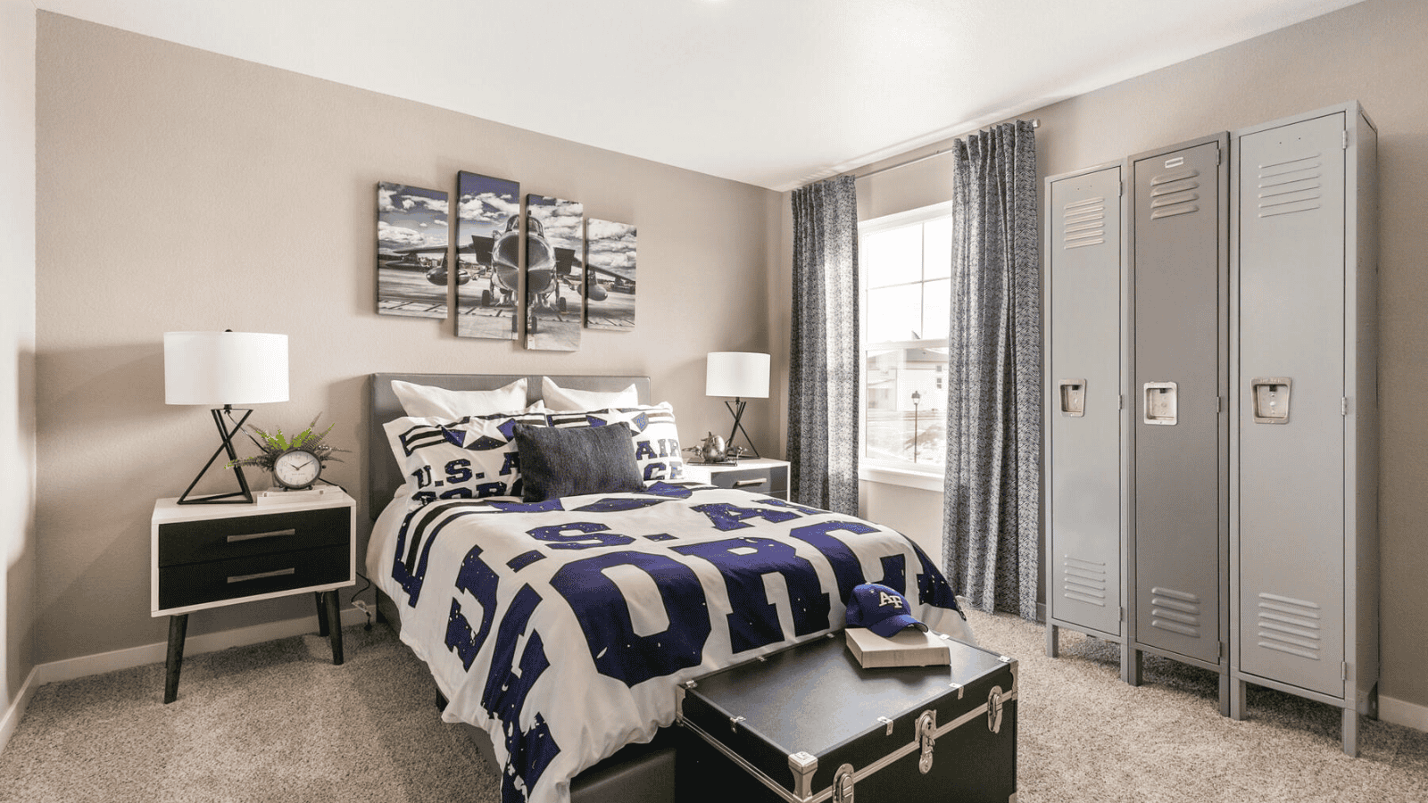 Fourth bedroom in new home