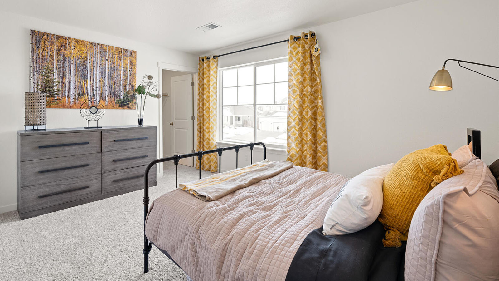 Second bedroom in new home