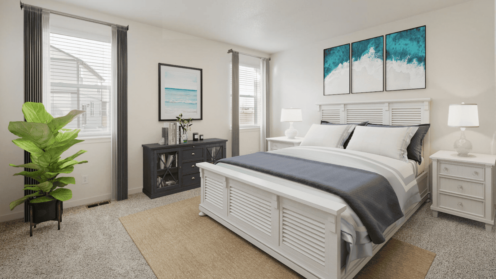 Third bedroom in new home