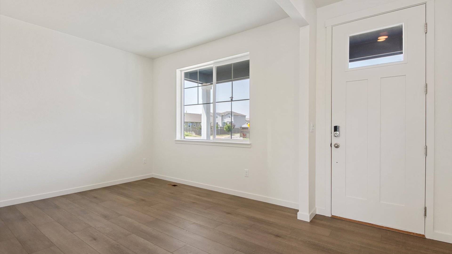 Front entry in new home for sale