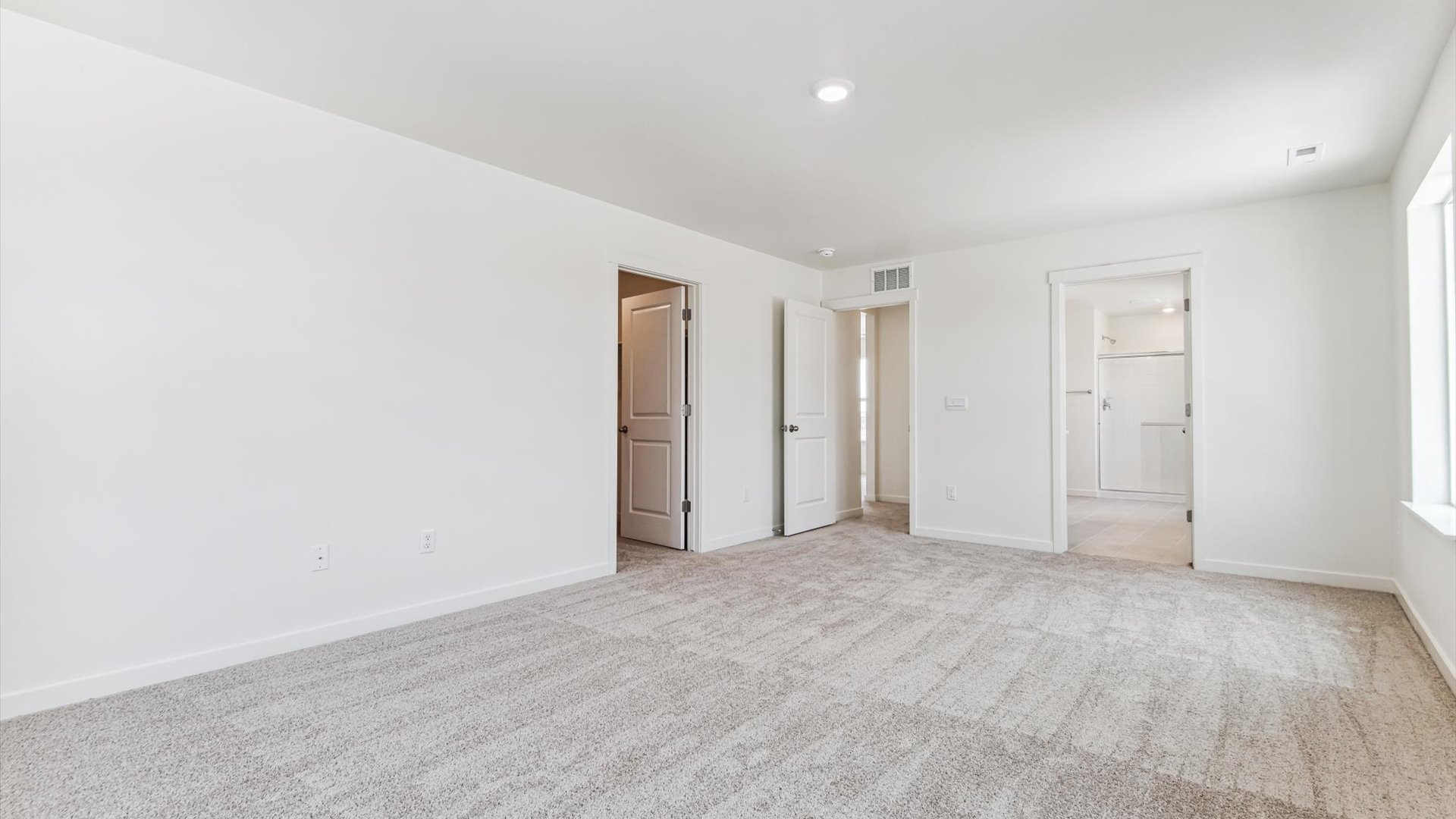 Primary bedroom in new home for sale
