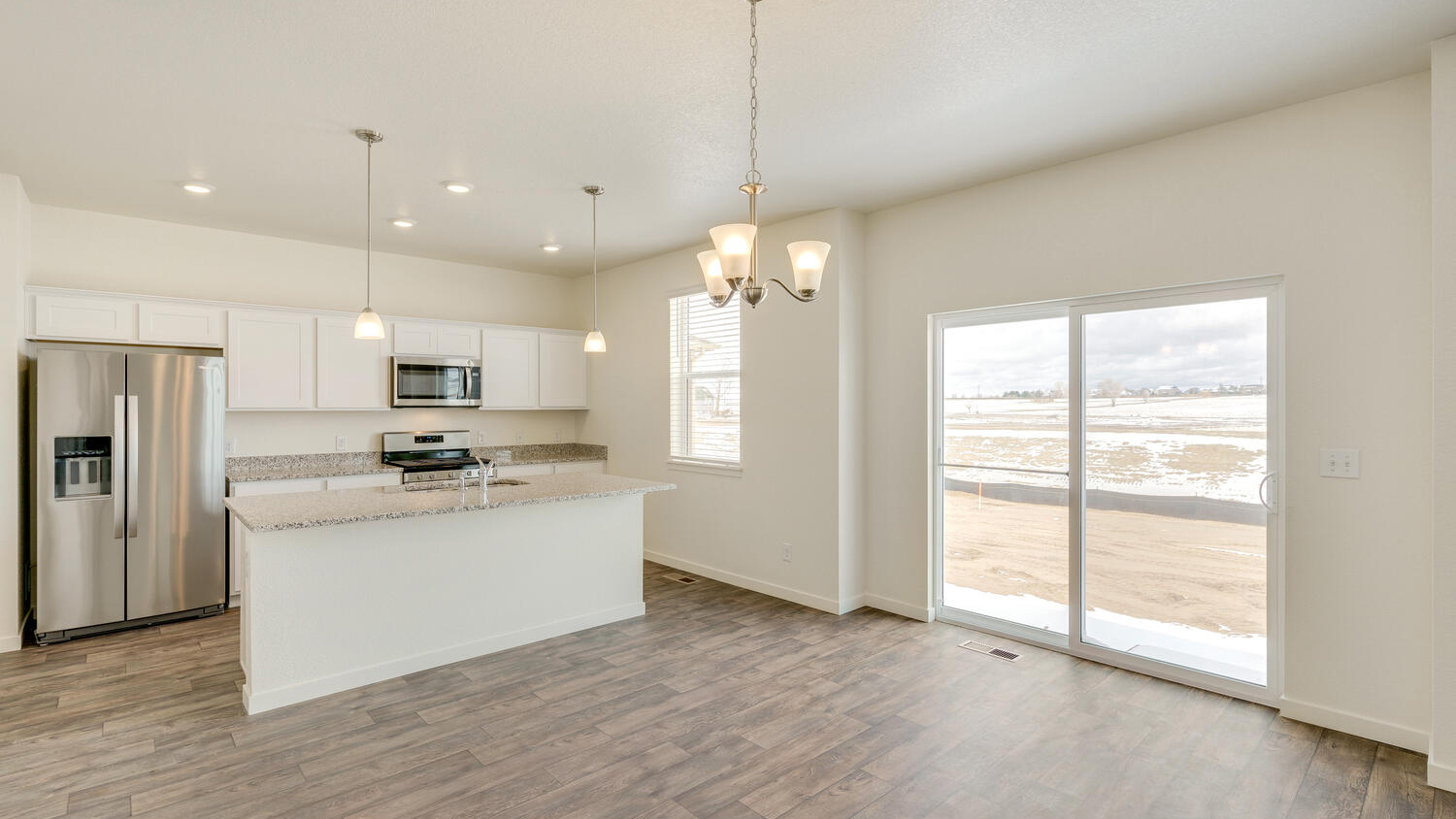 dining area in new home