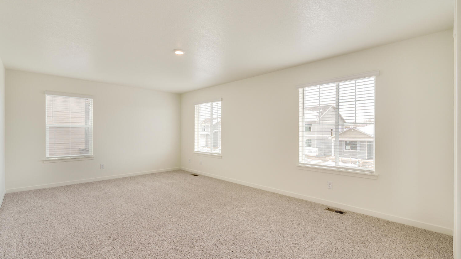 primary bedroom new home