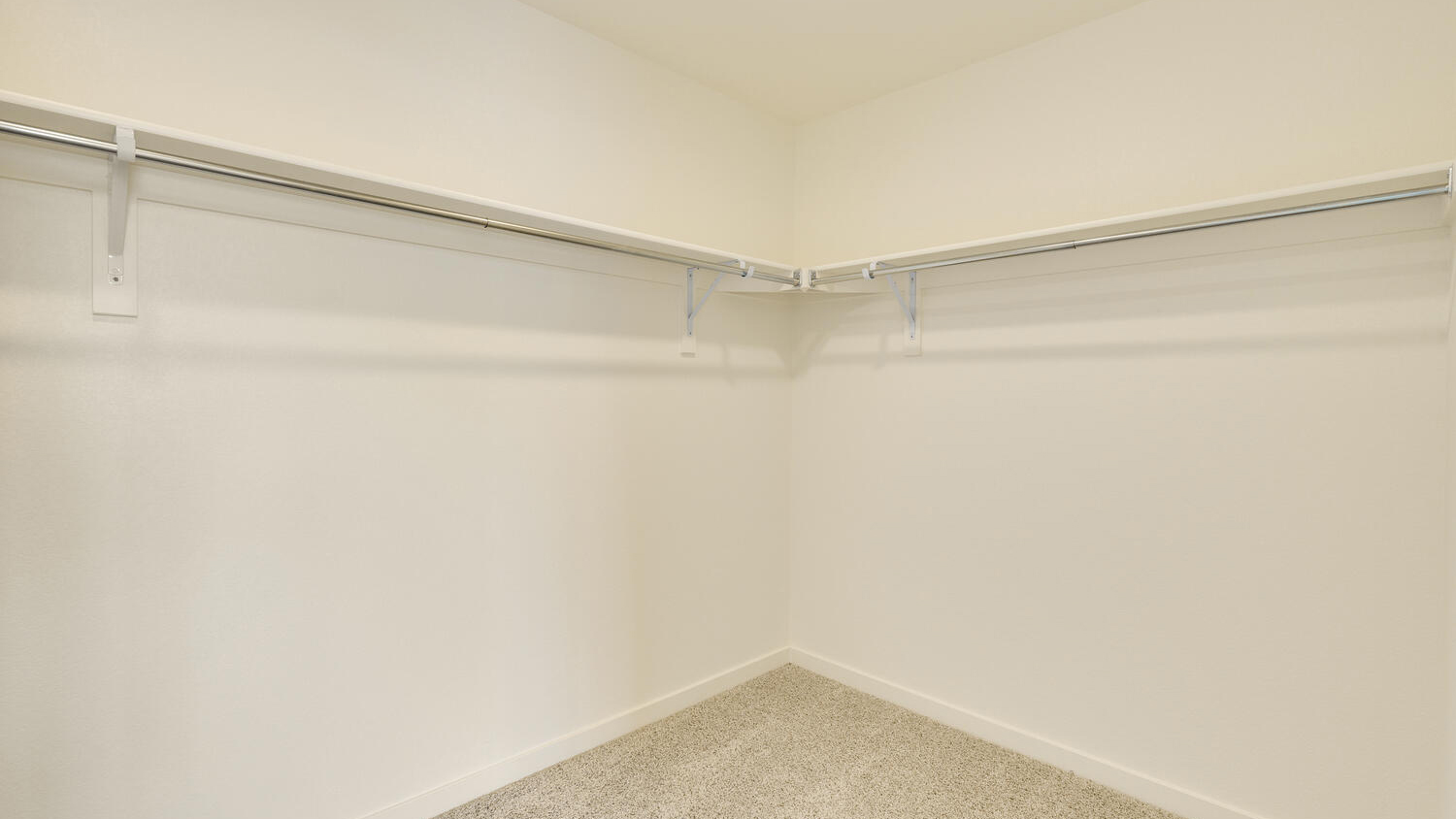 walk-in closet new home