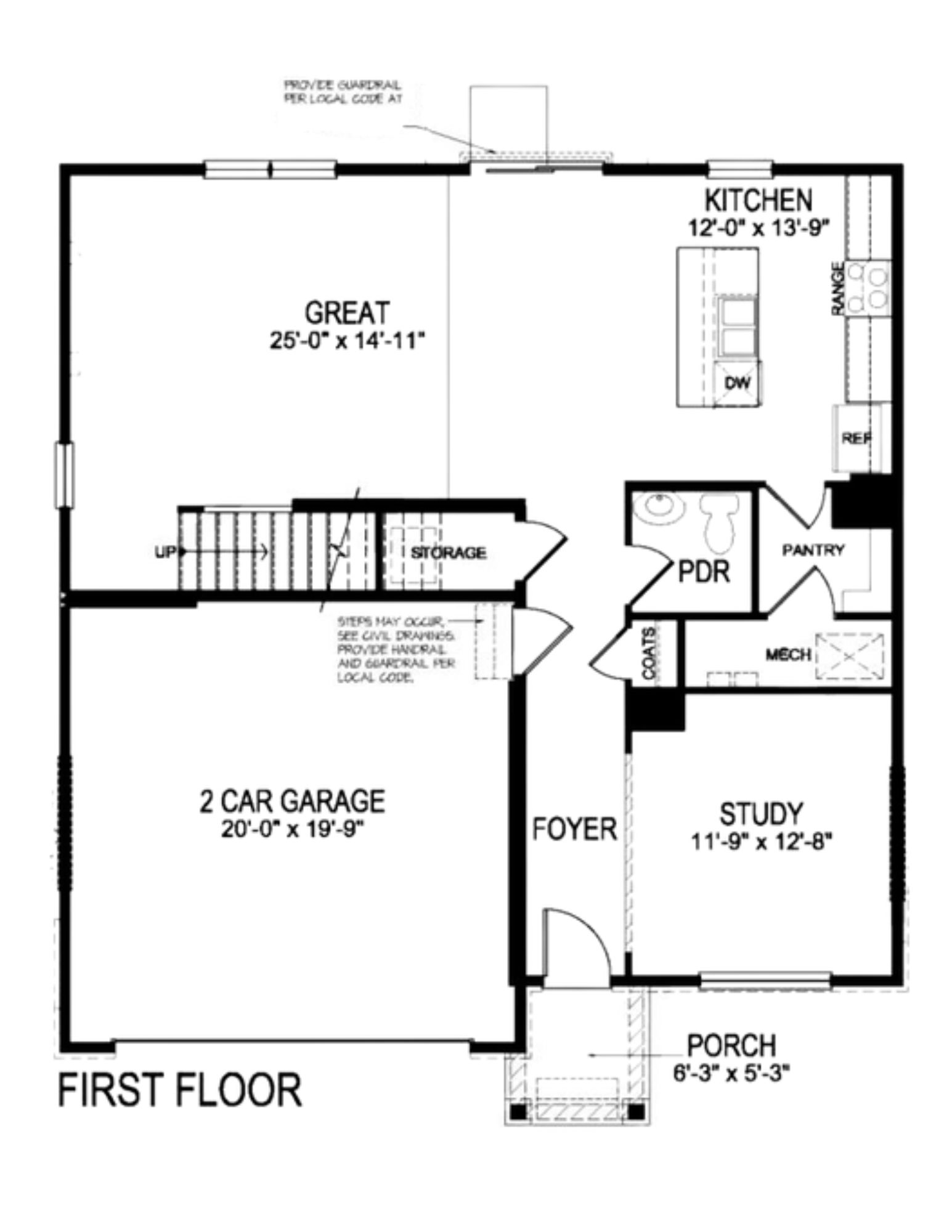 first floor plan