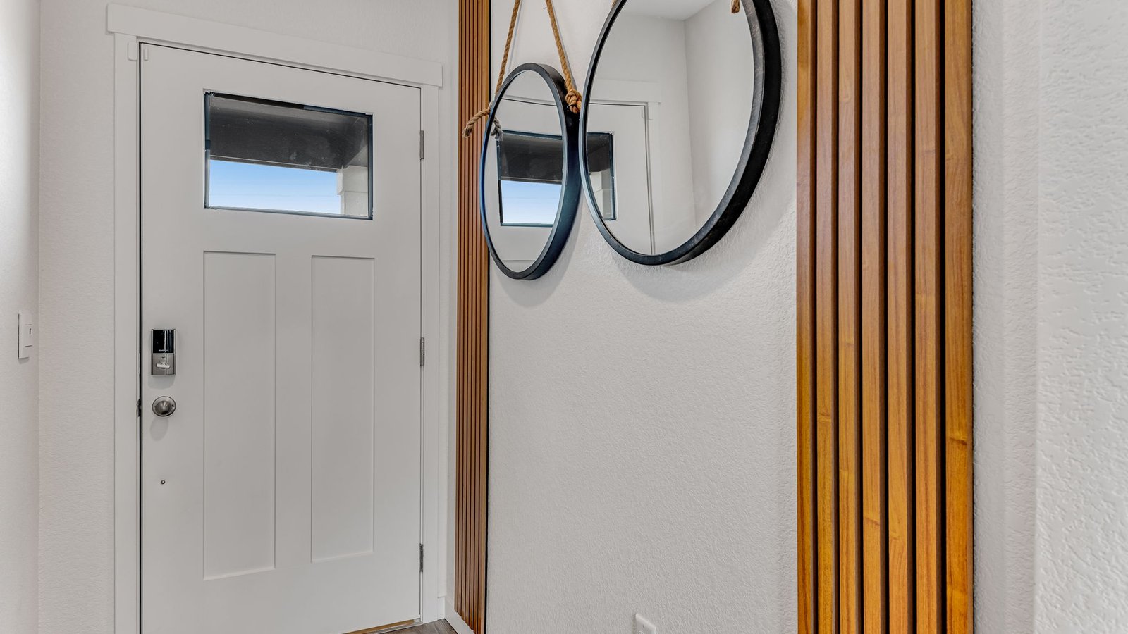 entry way in D.R. Horton new construction home near brighton colorado