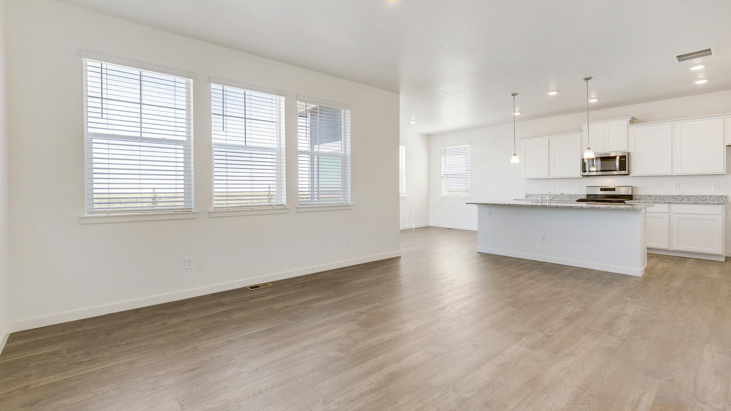 Open concept main floor