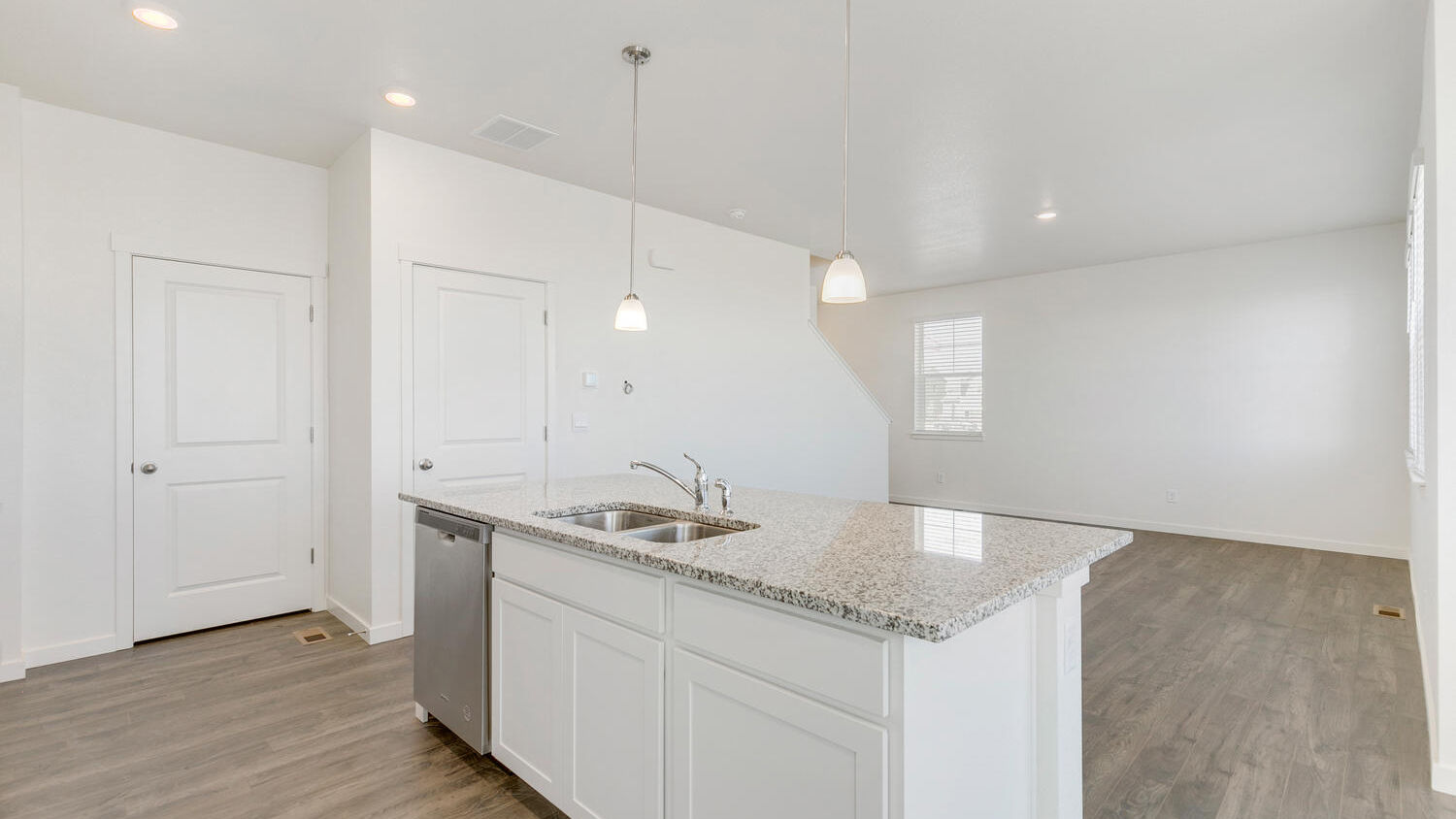 Kitchen and dining area