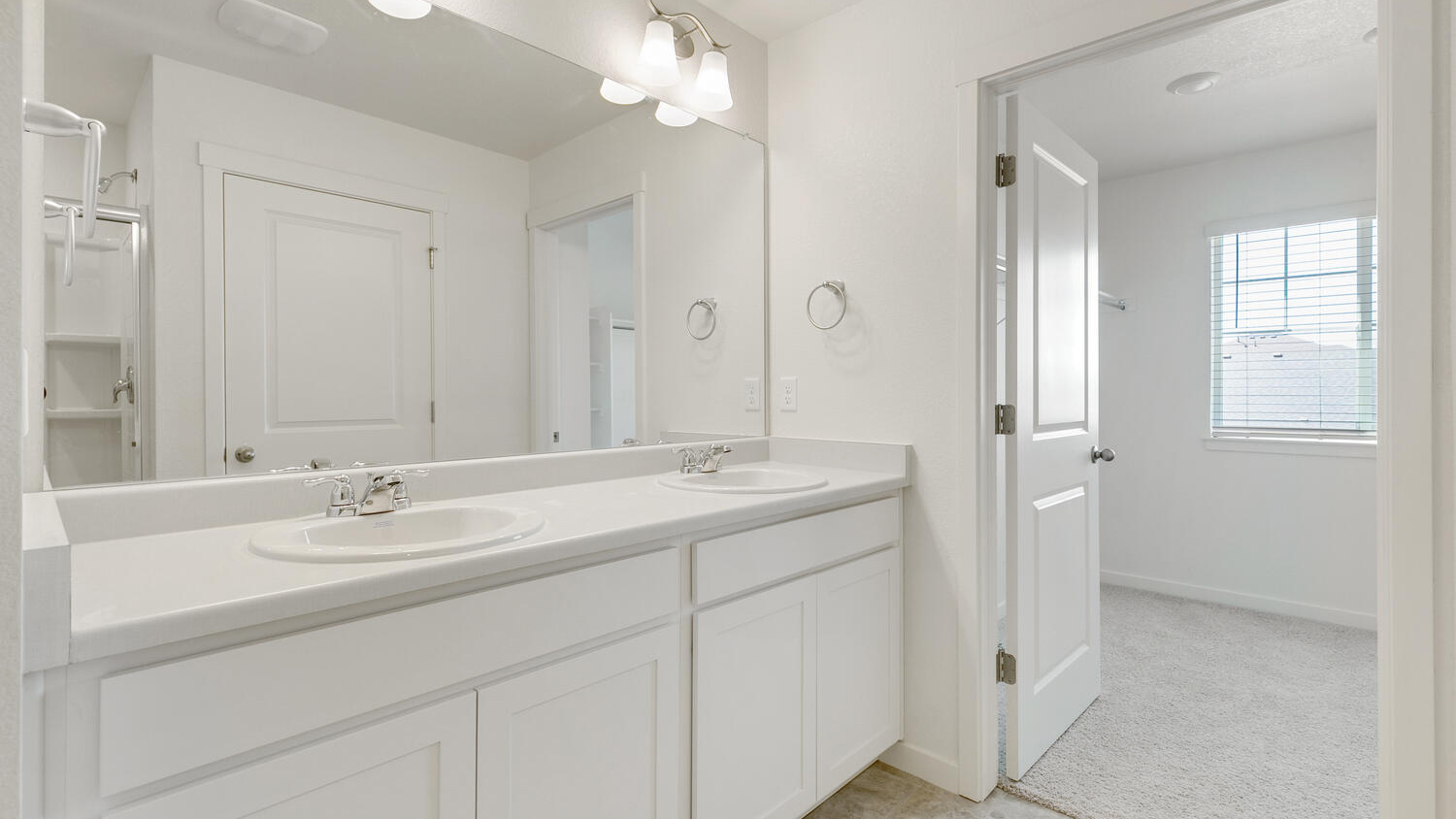 Primary Bath with dual vanity