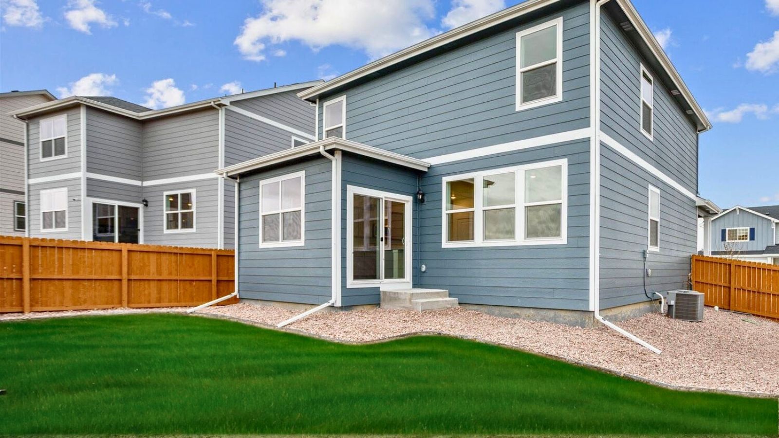 Exterior backyard