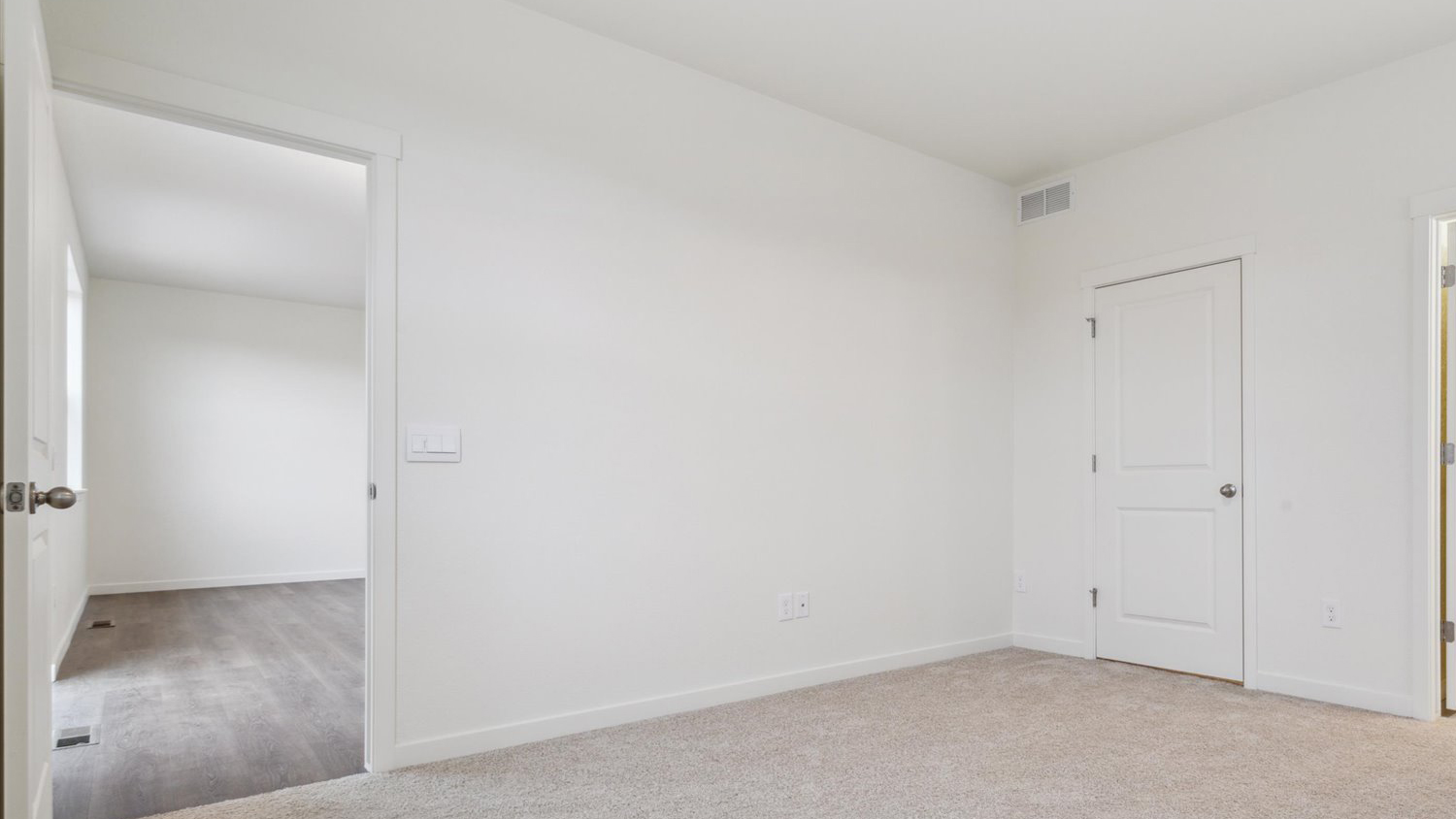 second bedroom in new home