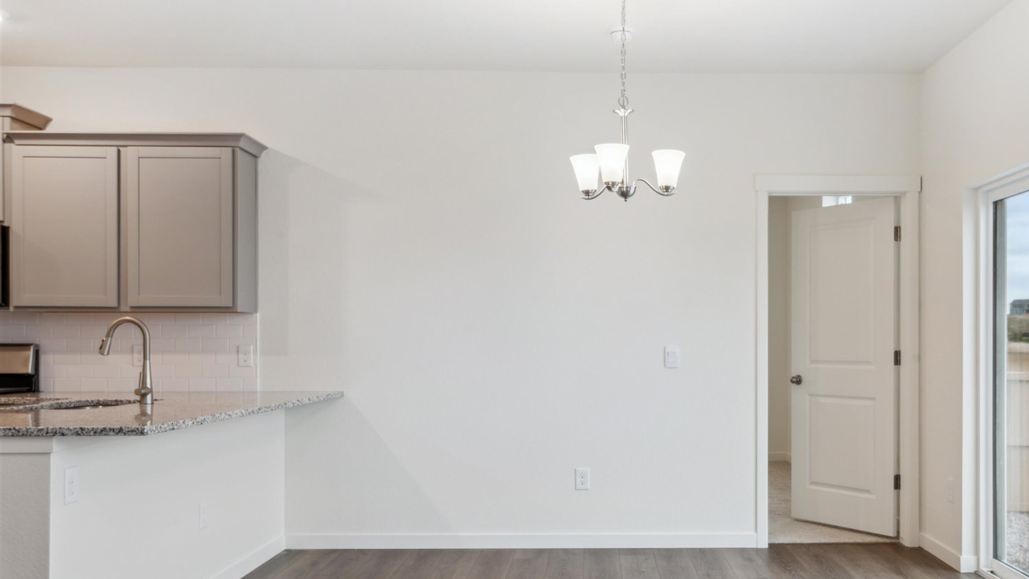 dining area in new home