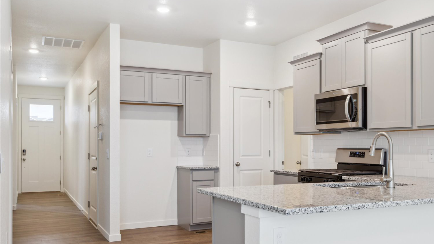 modern kitchen new home