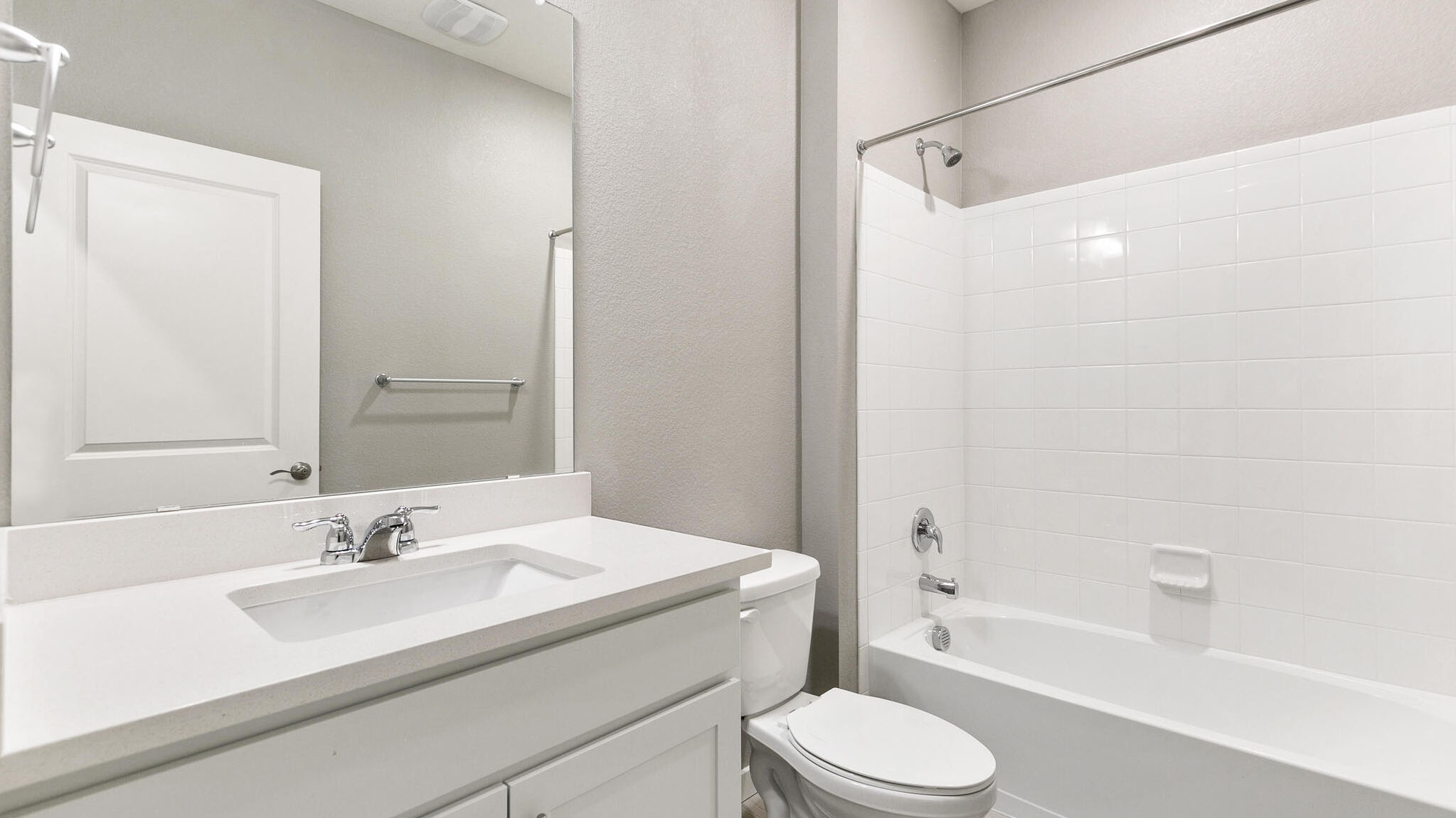 secondary bath in new home