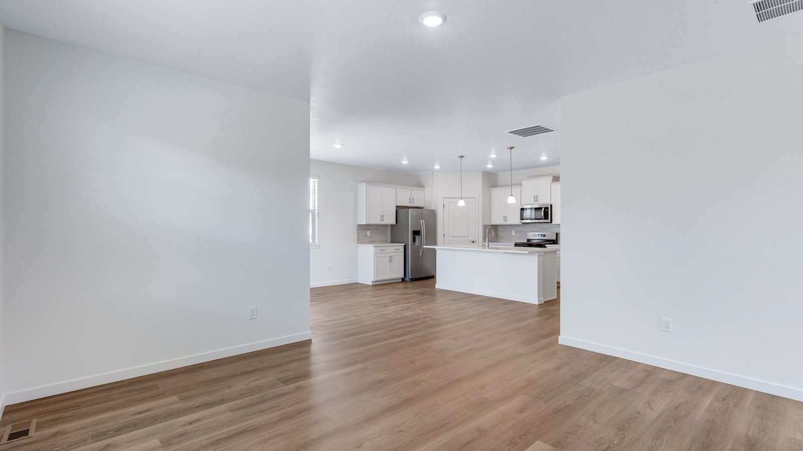 great room in new home