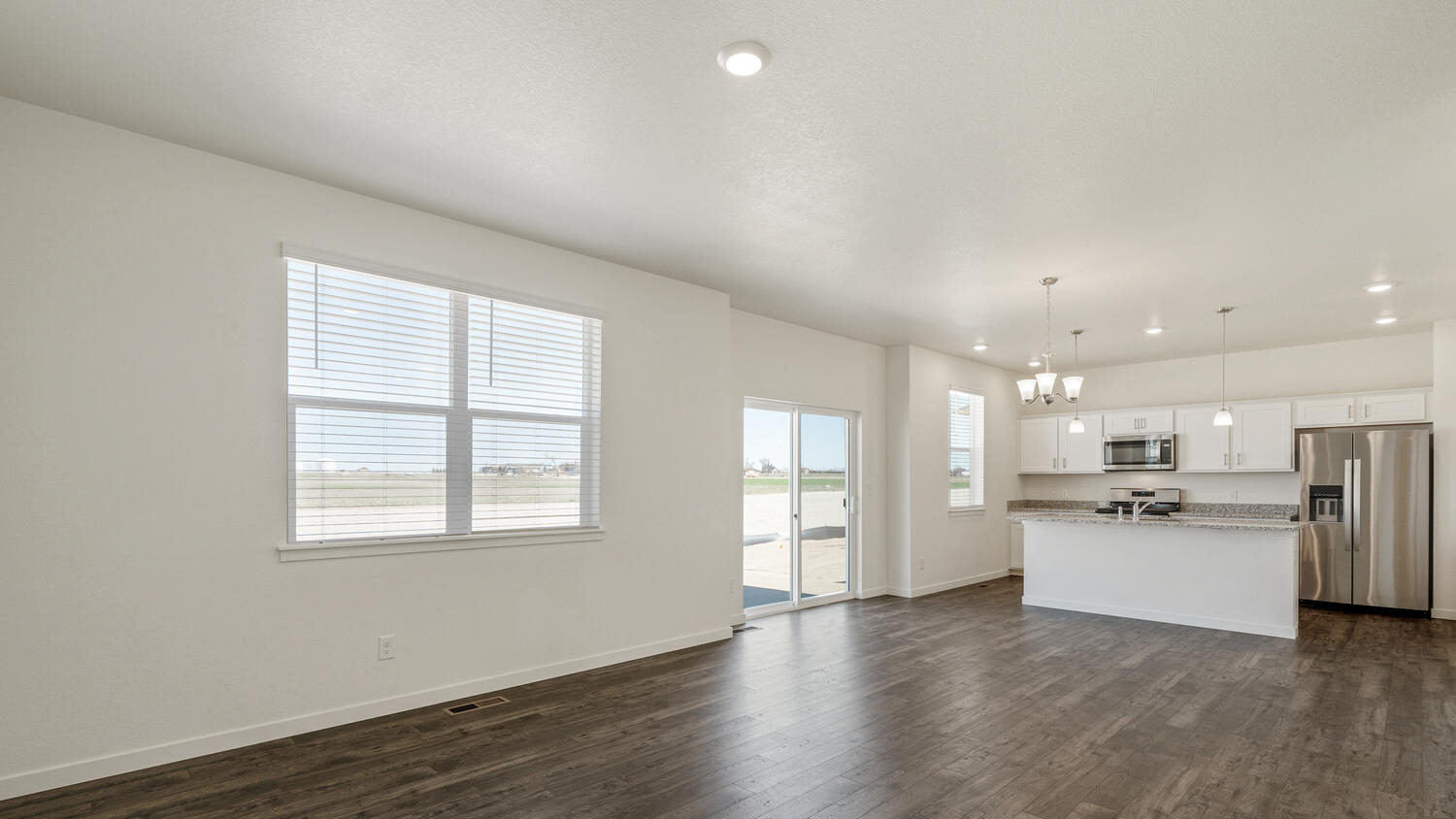 great room in new home