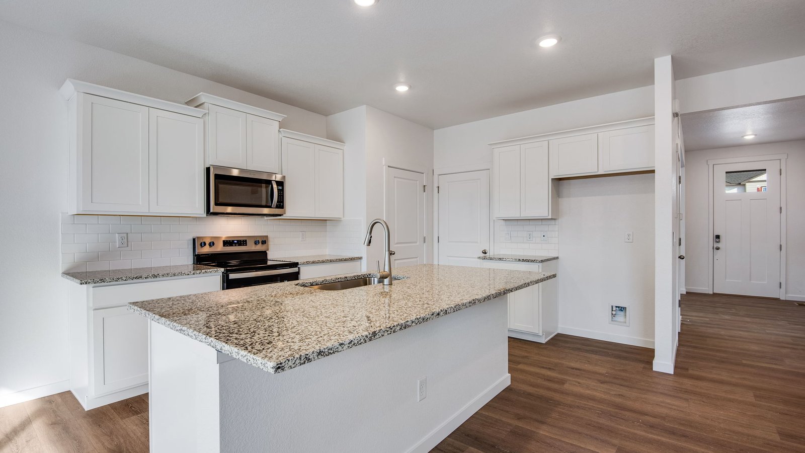modern kitchen new home