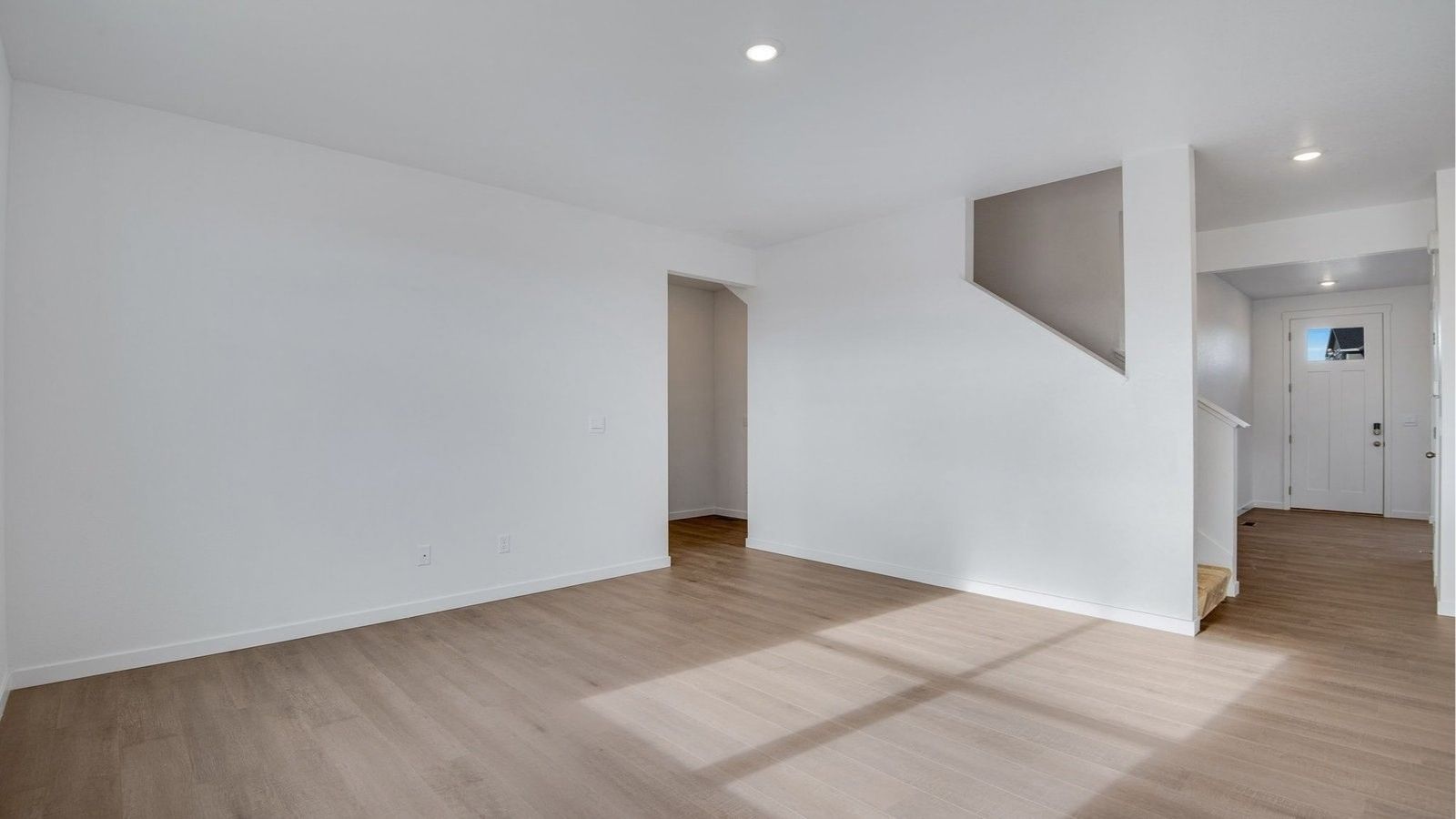 living room in new home