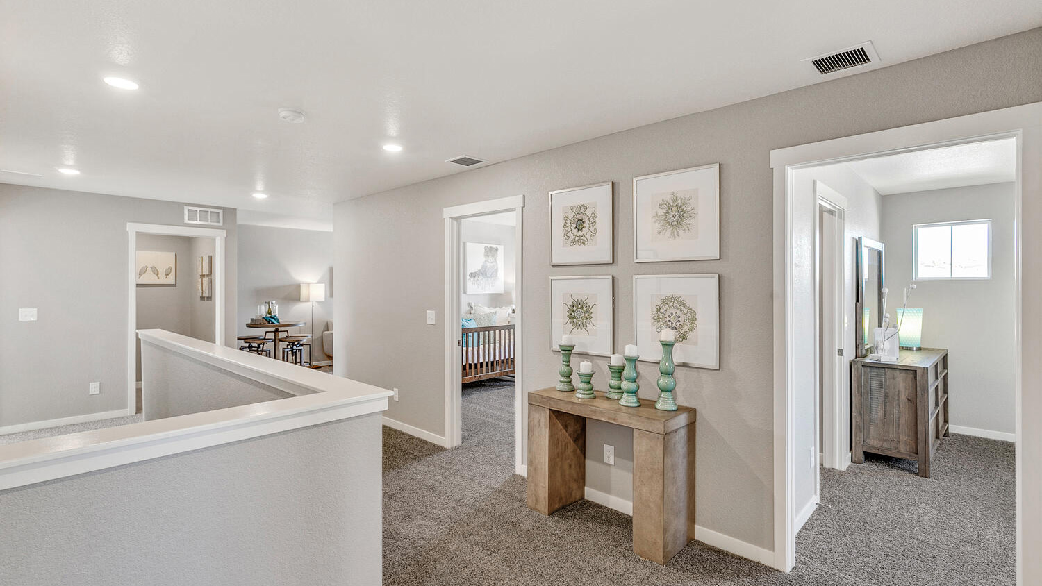 Second floor in Silver Peak community near Brighton, Colorado by D.R. Horton