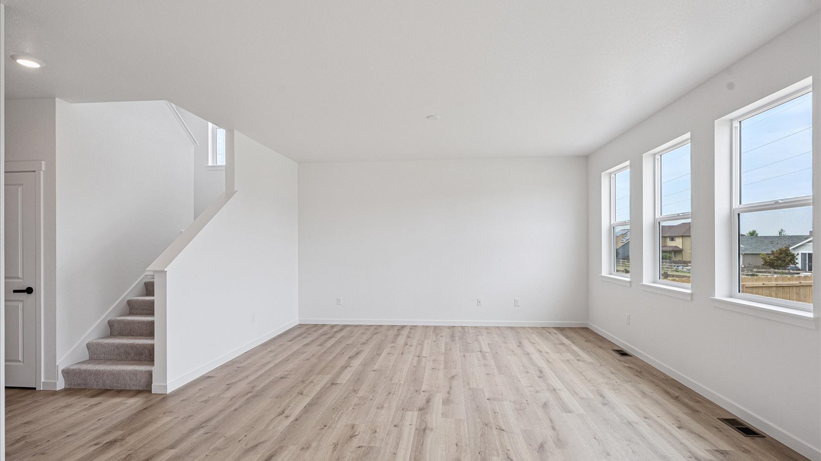 living area new home