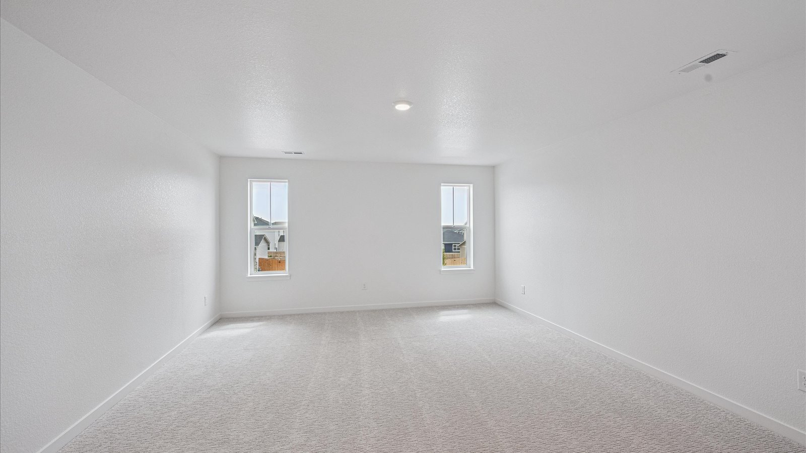 new home with a loft