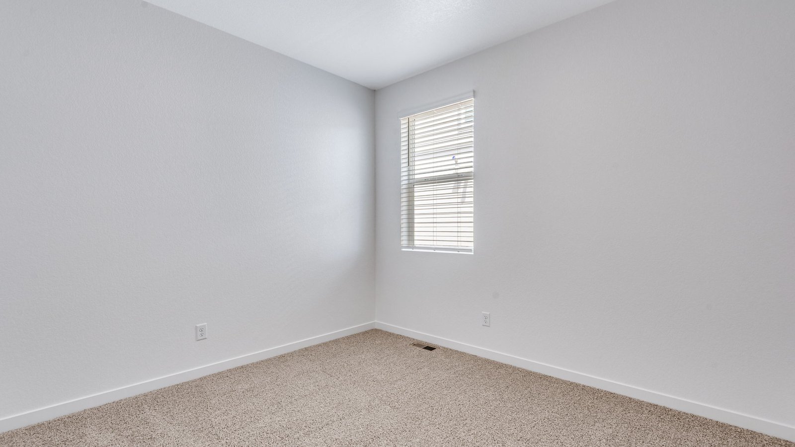 Bright fourth bedroom in the Chatham floor plan at Fossil Creek Ranch in Windsor, Colorado.