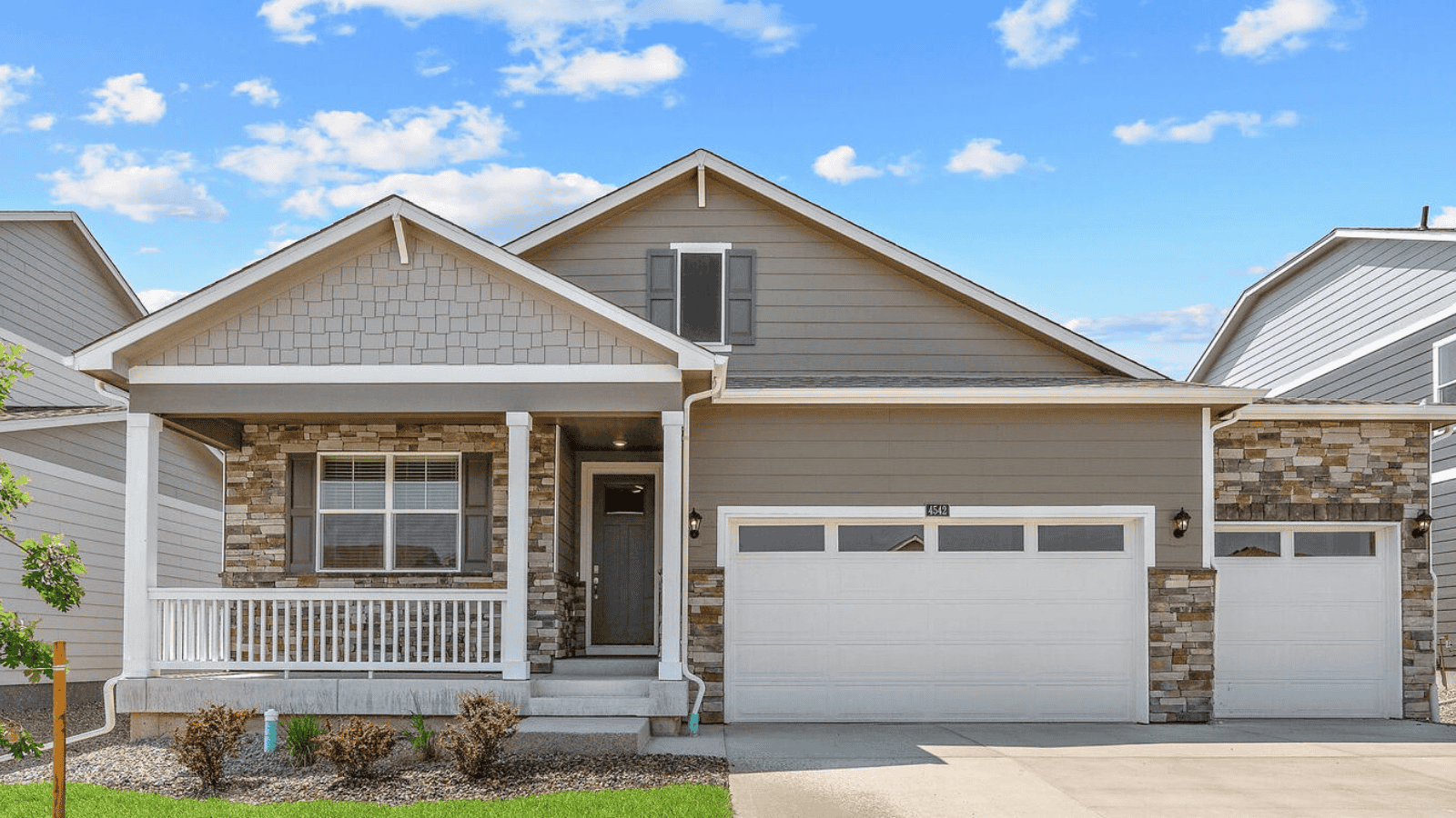 Exterior of D.R. Horton home