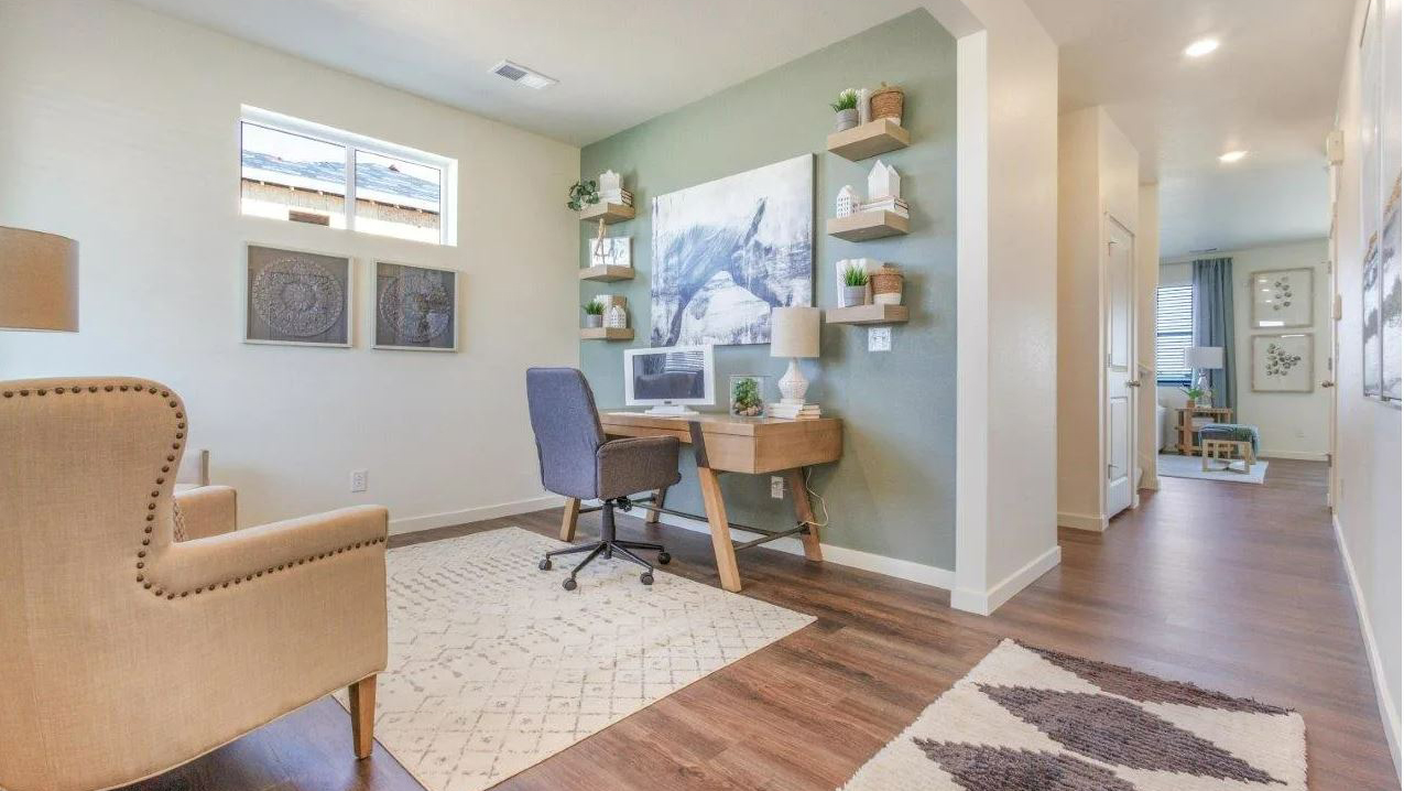 new home with anoffice